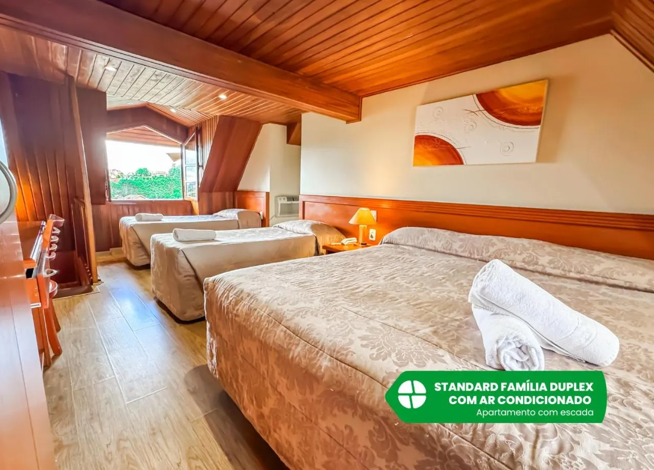 Bedroom, Bed in Hotel Nacional Inn Campos do Jordão