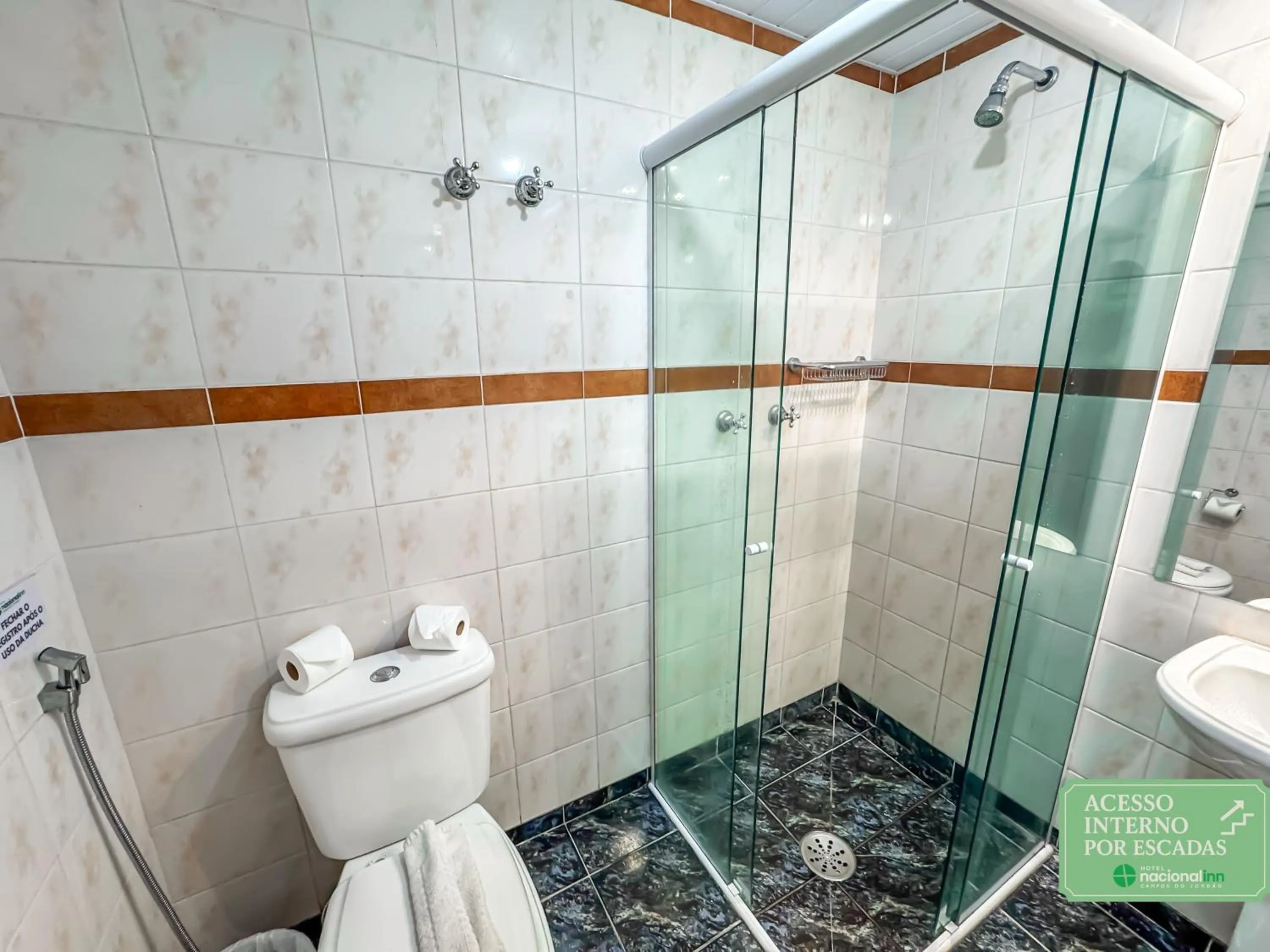 Bathroom in Hotel Nacional Inn Campos do Jordão