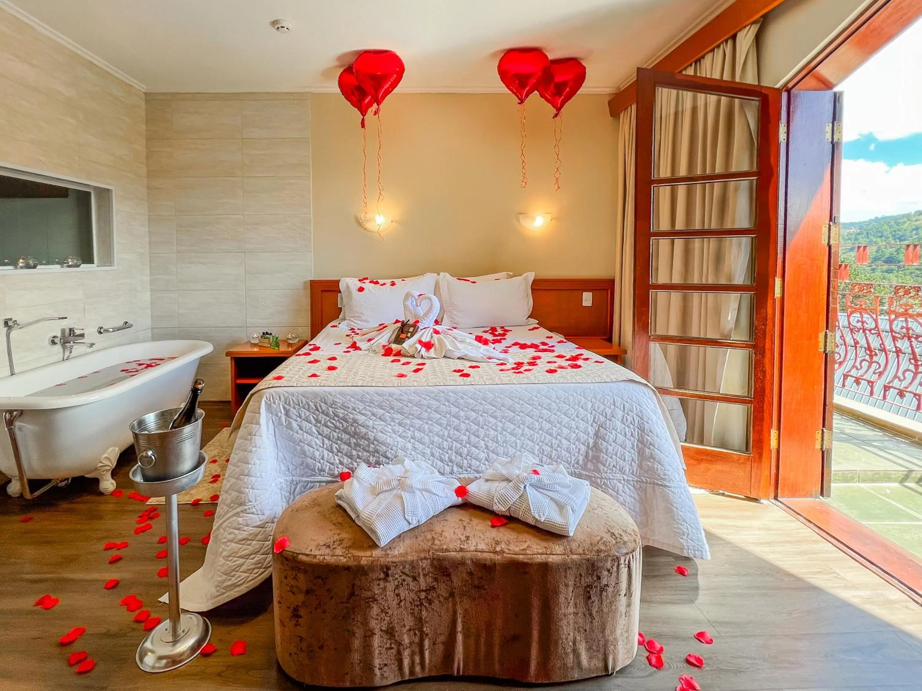 Bed in Hotel Nacional Inn Campos do Jordão