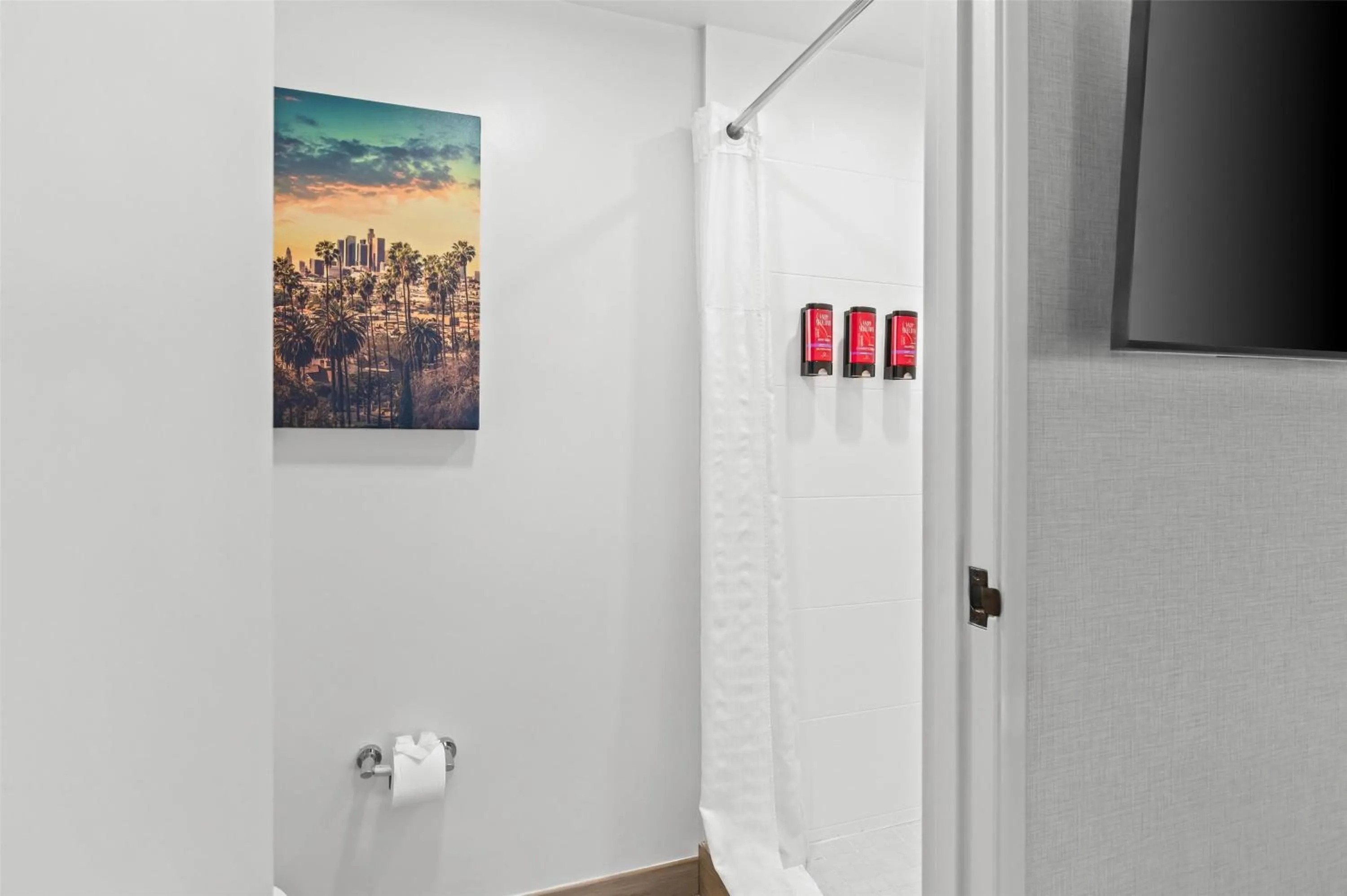 Bathroom in SureStay Hotel by Best Western Santa Monica