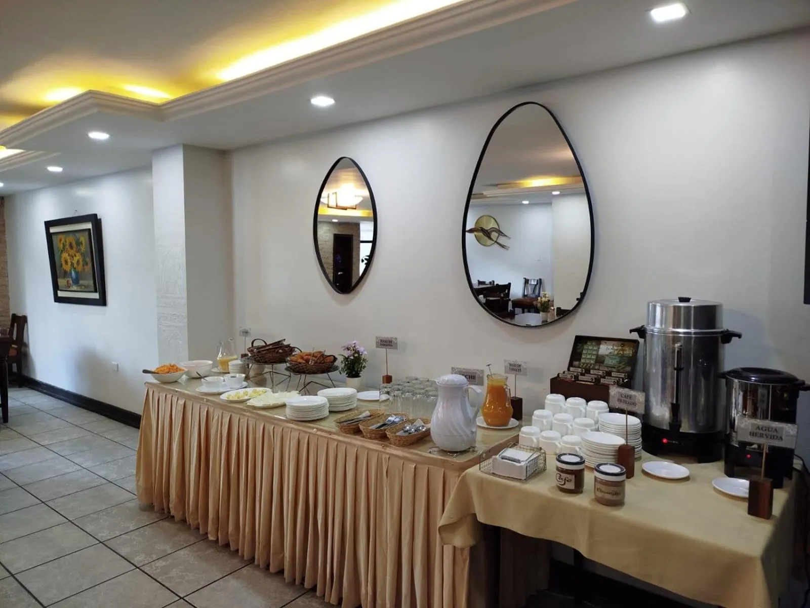 Breakfast in Hotel Podocarpus