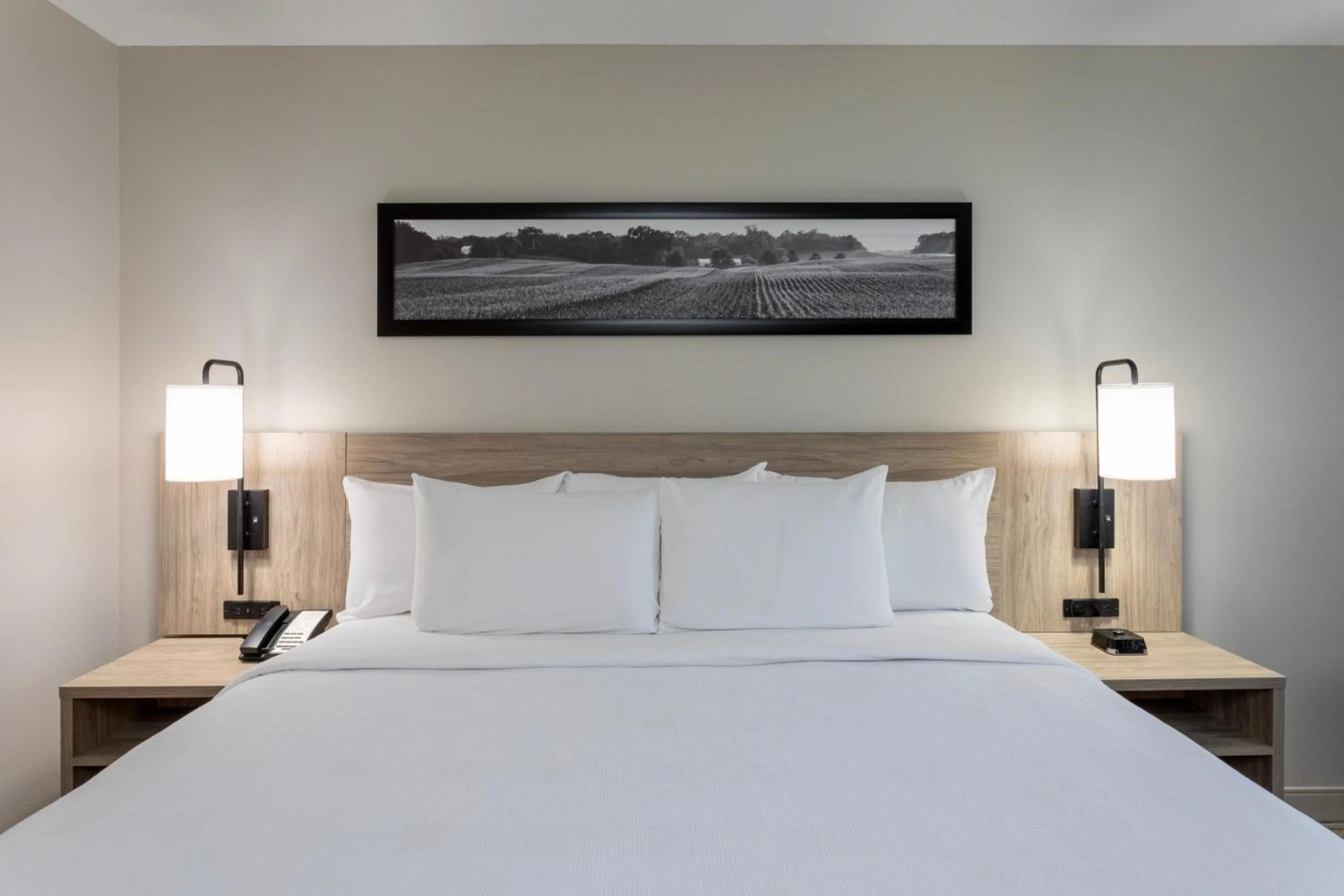 Bed in GrandStay Hotel & Suites