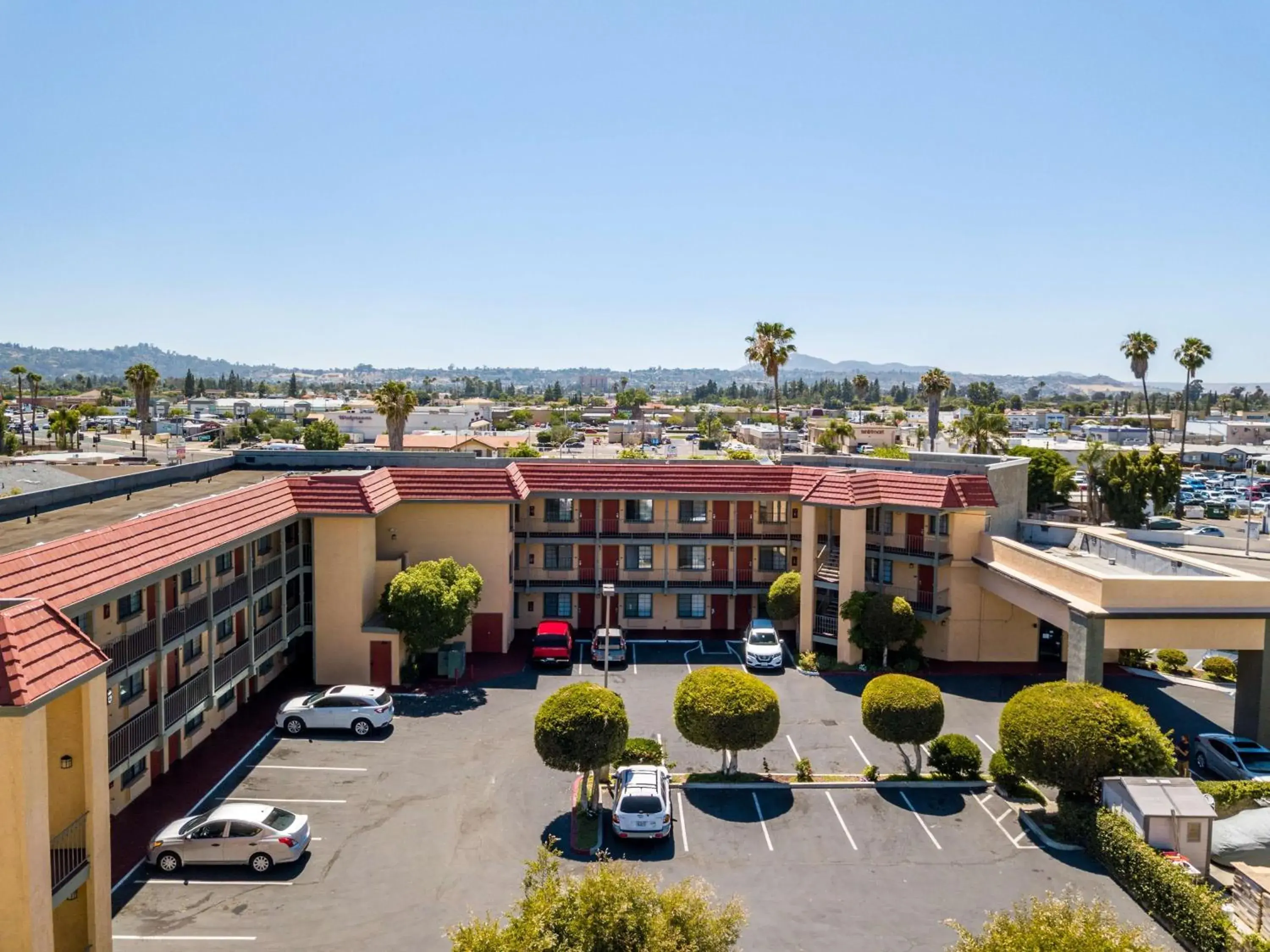 Property building in Rancho San Diego Inn & Suites
