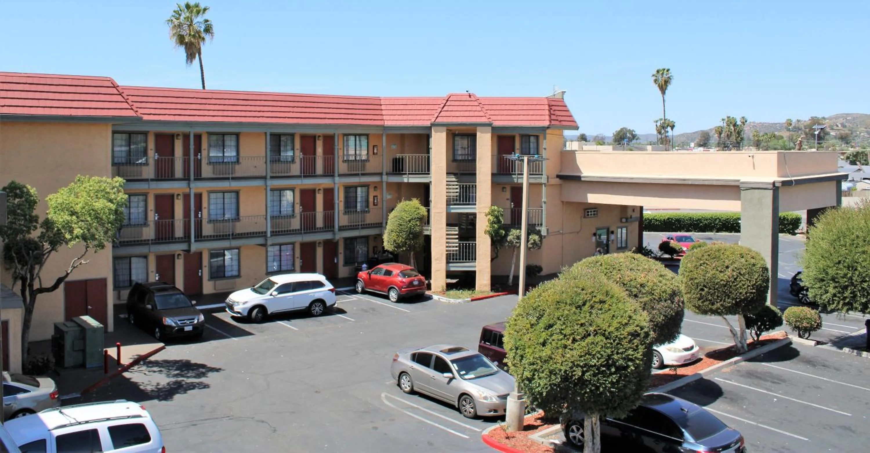 Property building in Rancho San Diego Inn & Suites