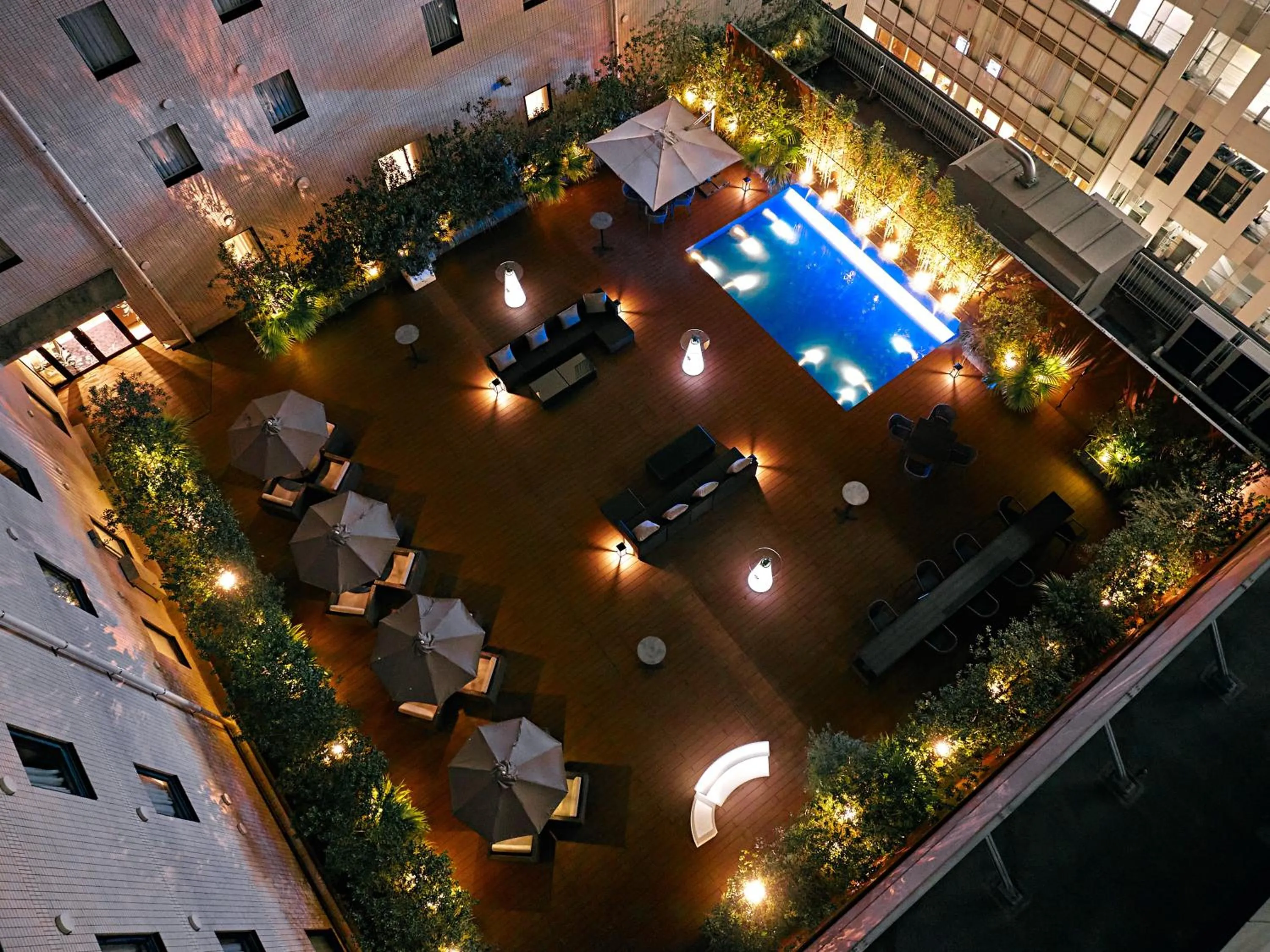 Area and facilities in Oriental Hotel Fukuoka Hakata Station