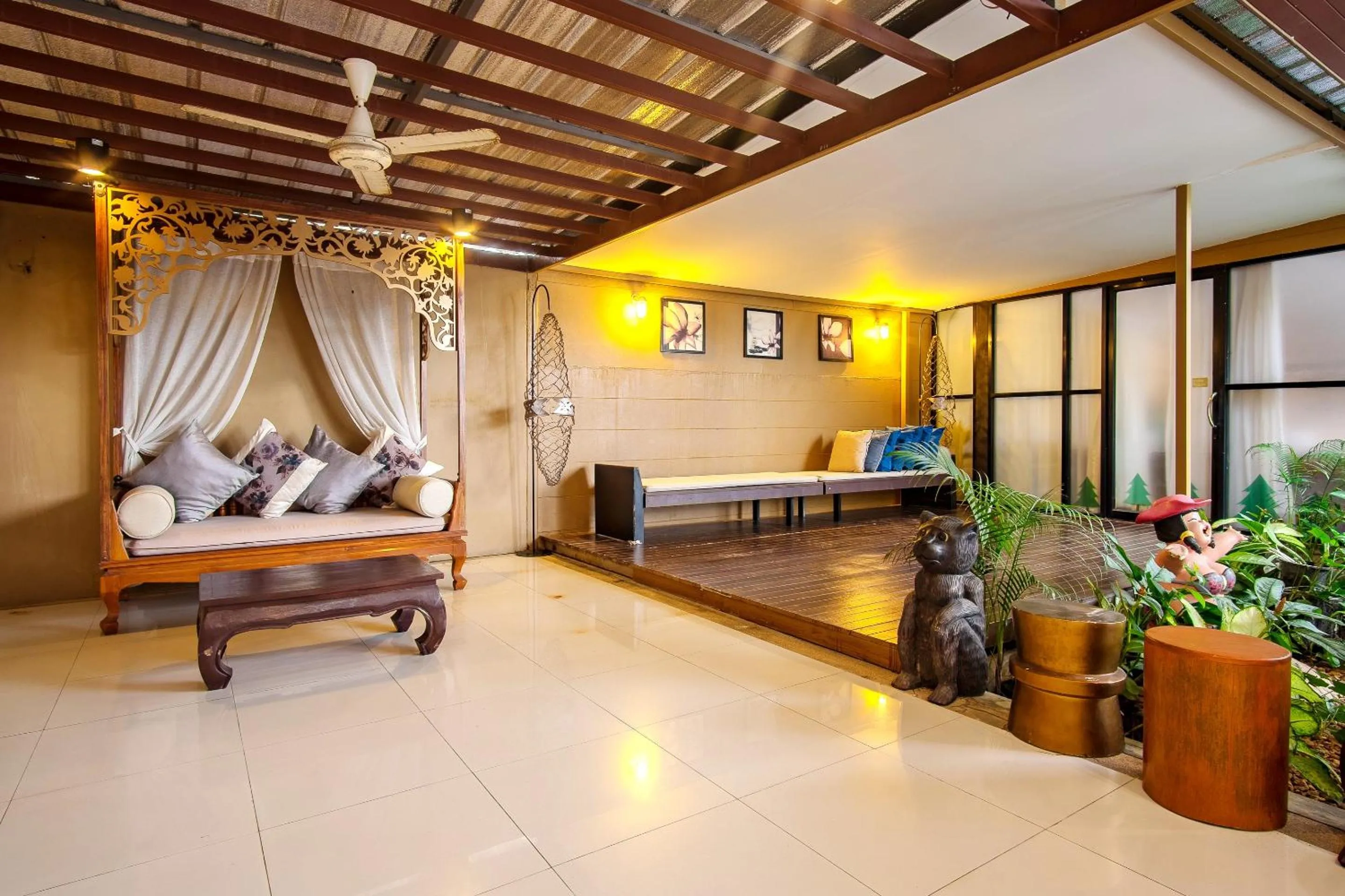 Floor plan, Bed in Naiyang Beach Hotel SHA Plus