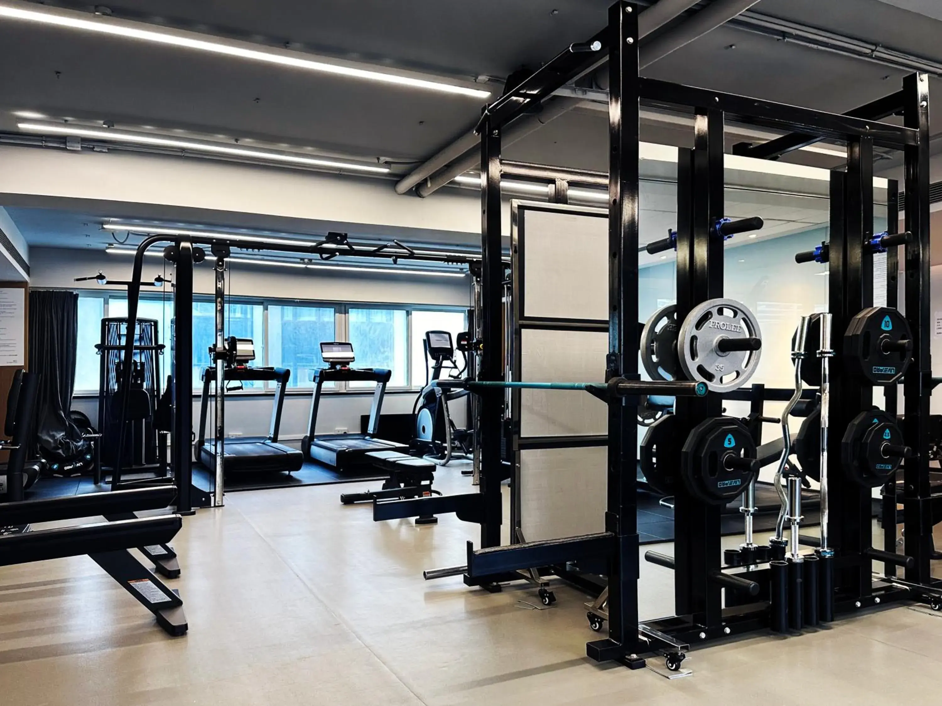 Fitness centre/facilities in BEI Zhaolong Hotel, JdV by Hyatt Fitness centre/facilities in BEI Zhaolong Hotel, JdV by Hyatt