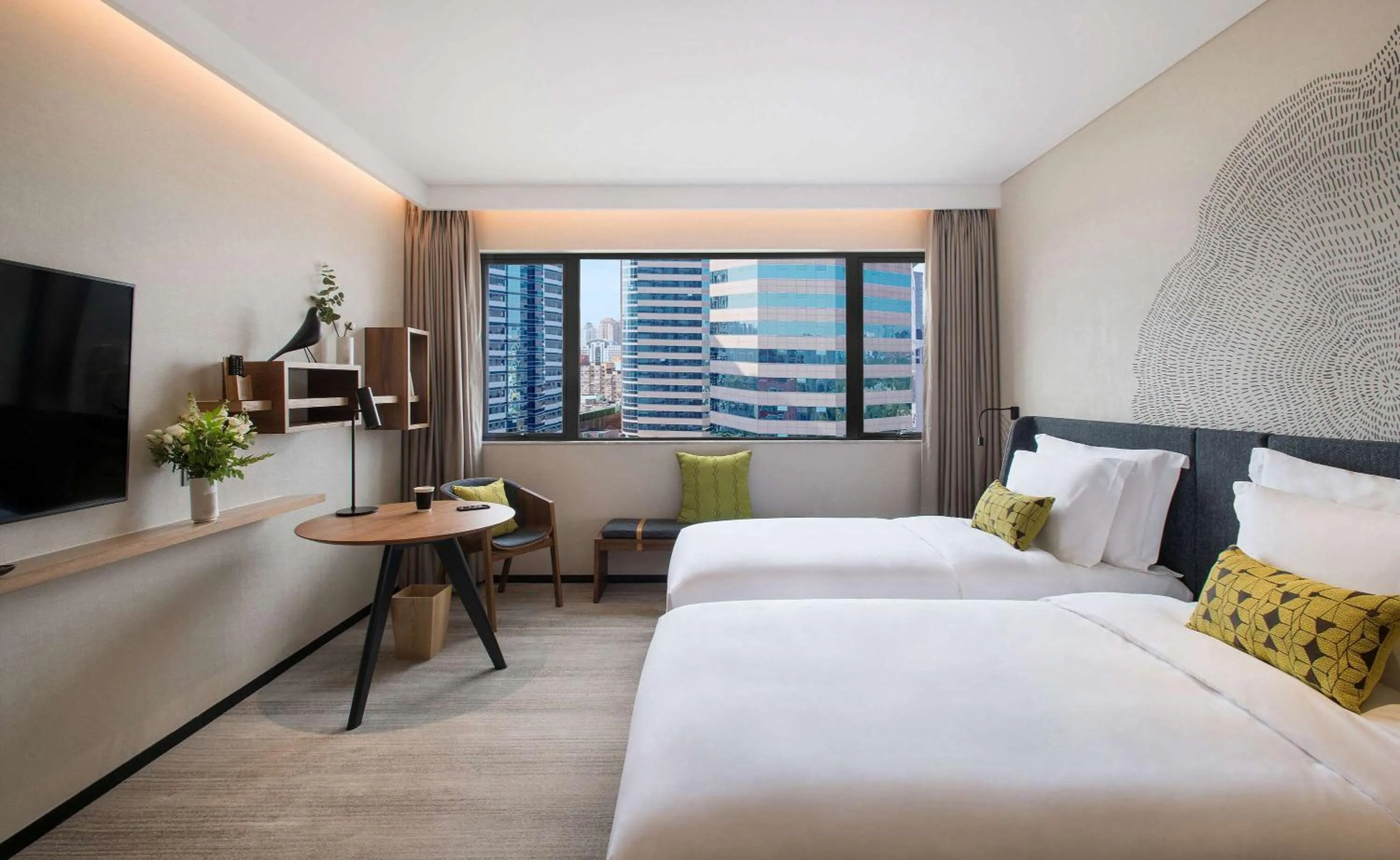 Bedroom, Bed in BEI Zhaolong Hotel, JdV by Hyatt