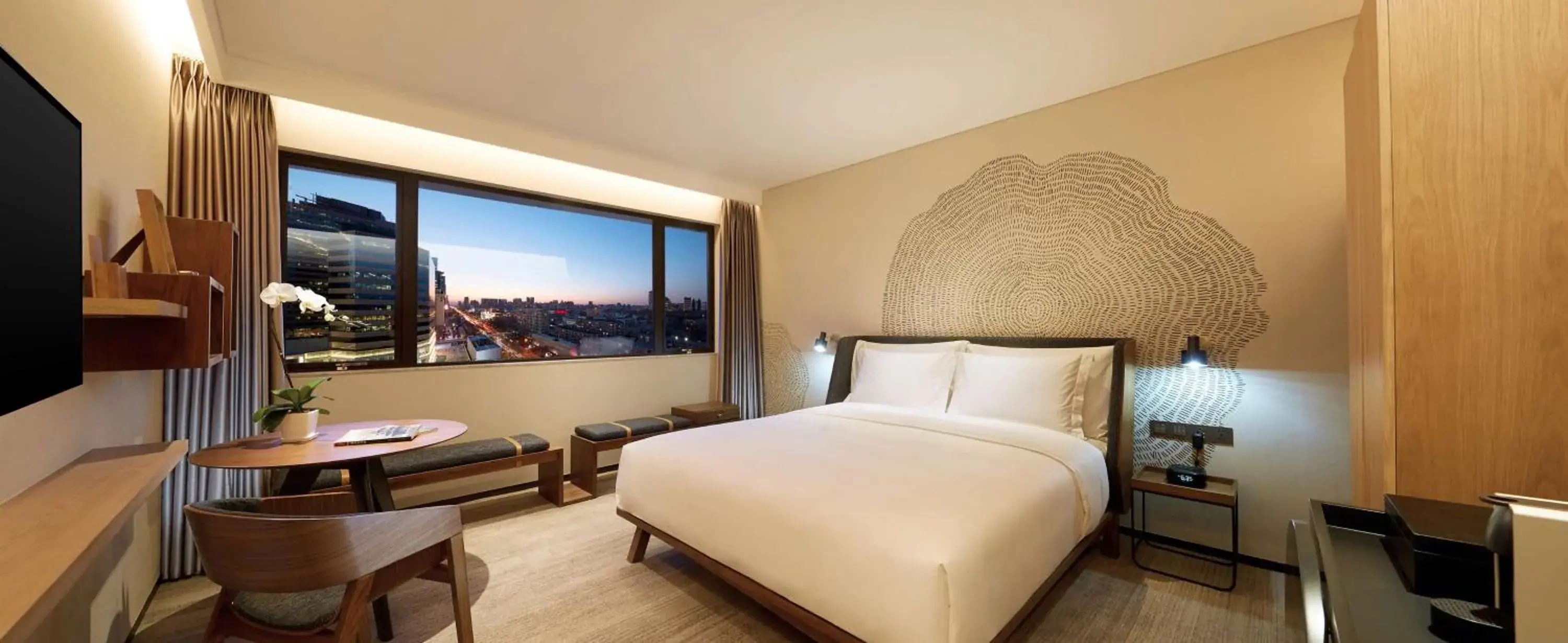 Bedroom, Bed in BEI Zhaolong Hotel, JdV by Hyatt Bedroom, Bed in BEI Zhaolong Hotel, JdV by Hyatt