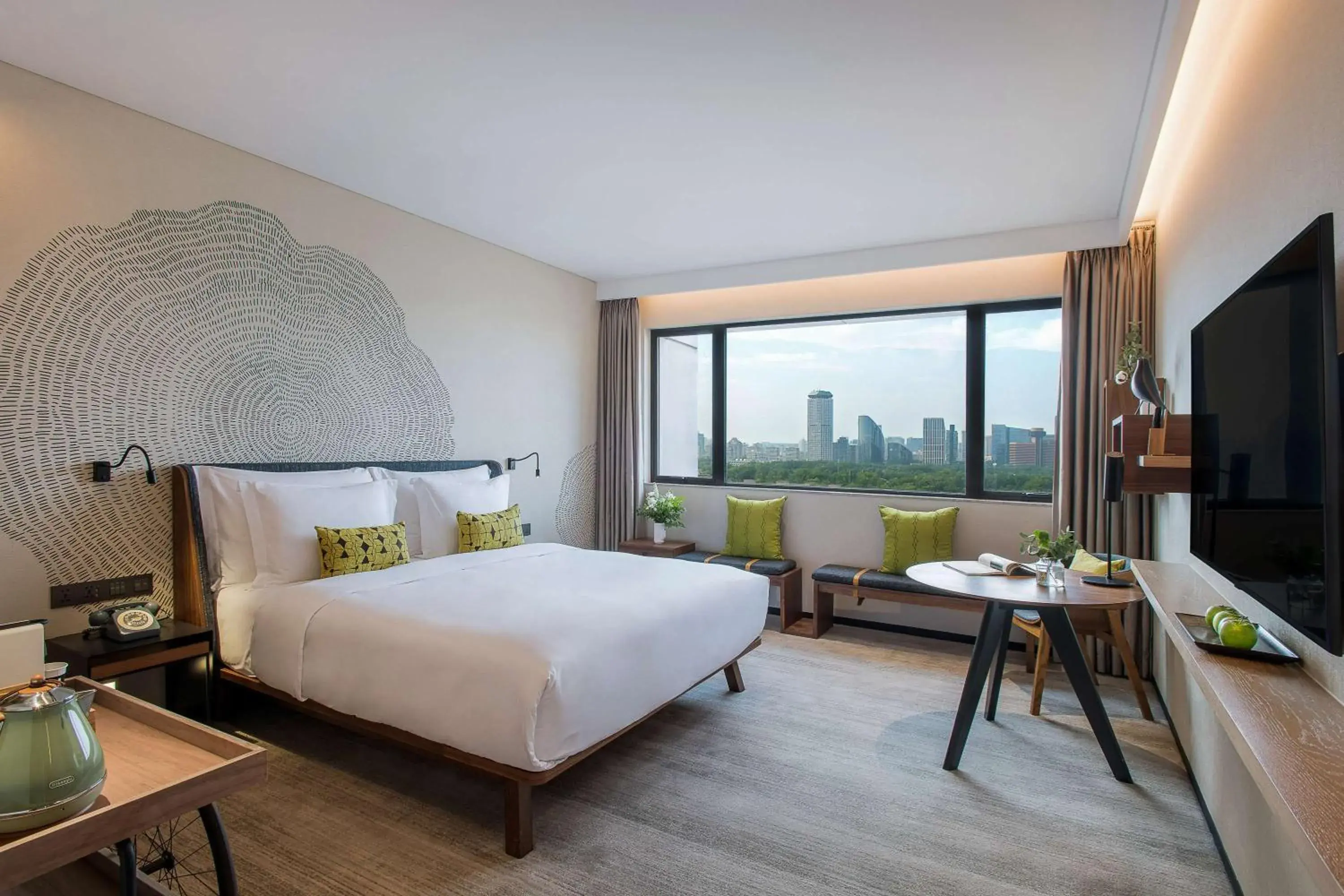 Bedroom, Bed in BEI Zhaolong Hotel, JdV by Hyatt Bedroom, Bed in BEI Zhaolong Hotel, JdV by Hyatt