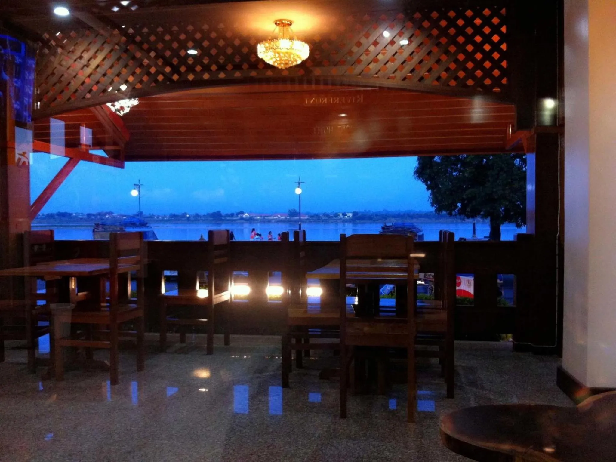 Balcony/Terrace in Riverfront Hotel Mukdahan