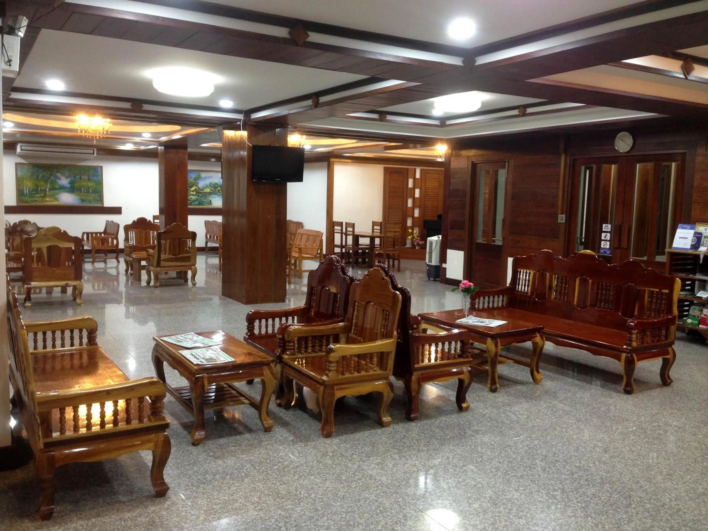 Decorative detail in Riverfront Hotel Mukdahan