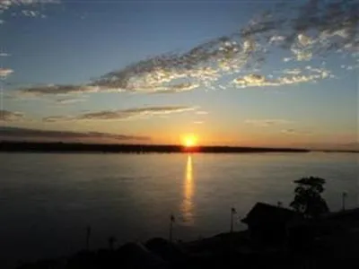 River view in Riverfront Hotel Mukdahan