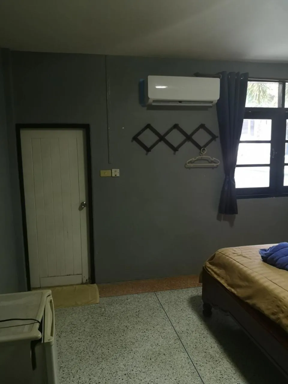 air conditioner, Bed in Buasawan Resort & Restaurant