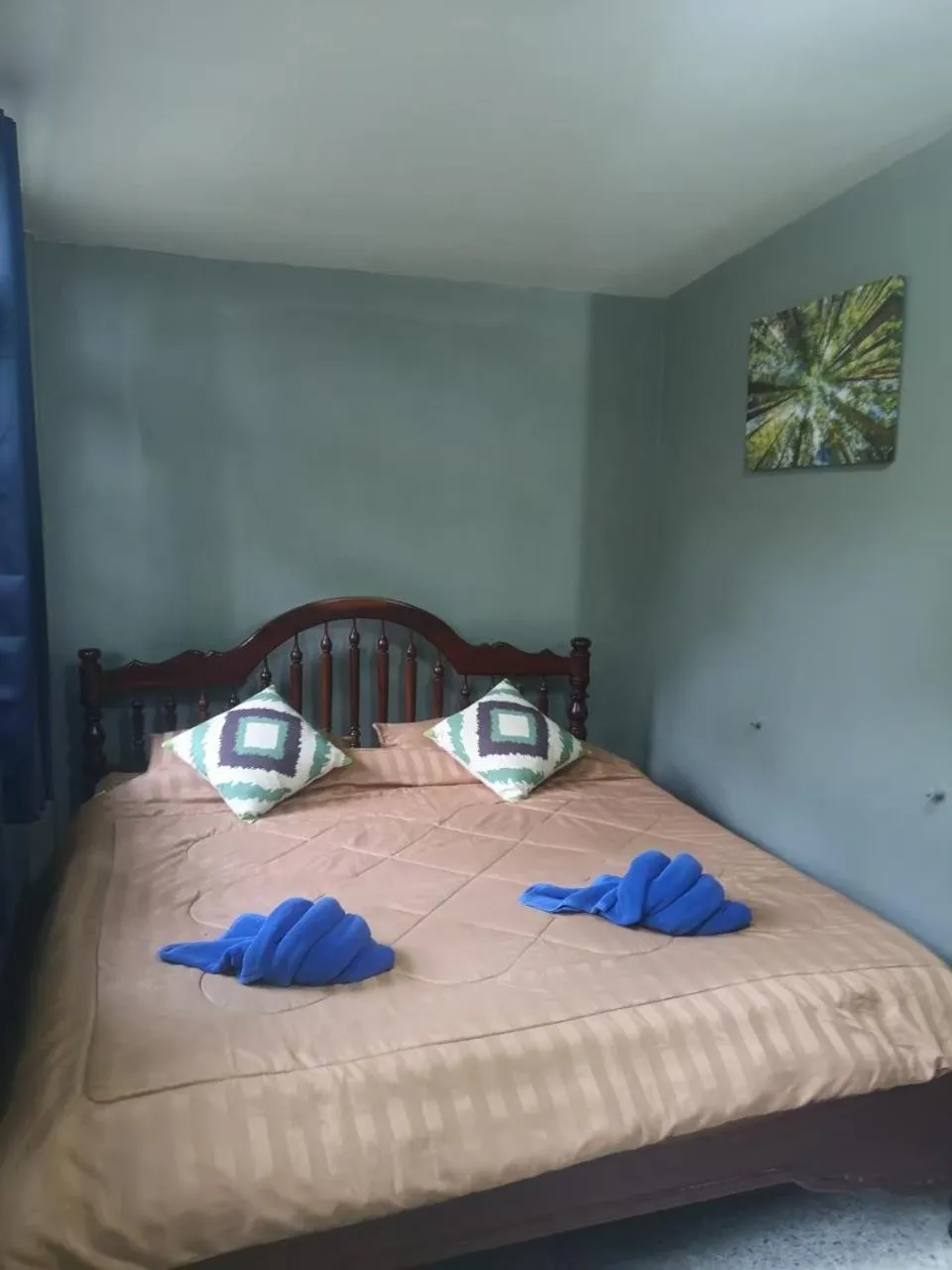 View (from property/room), Bed in Buasawan Resort & Restaurant