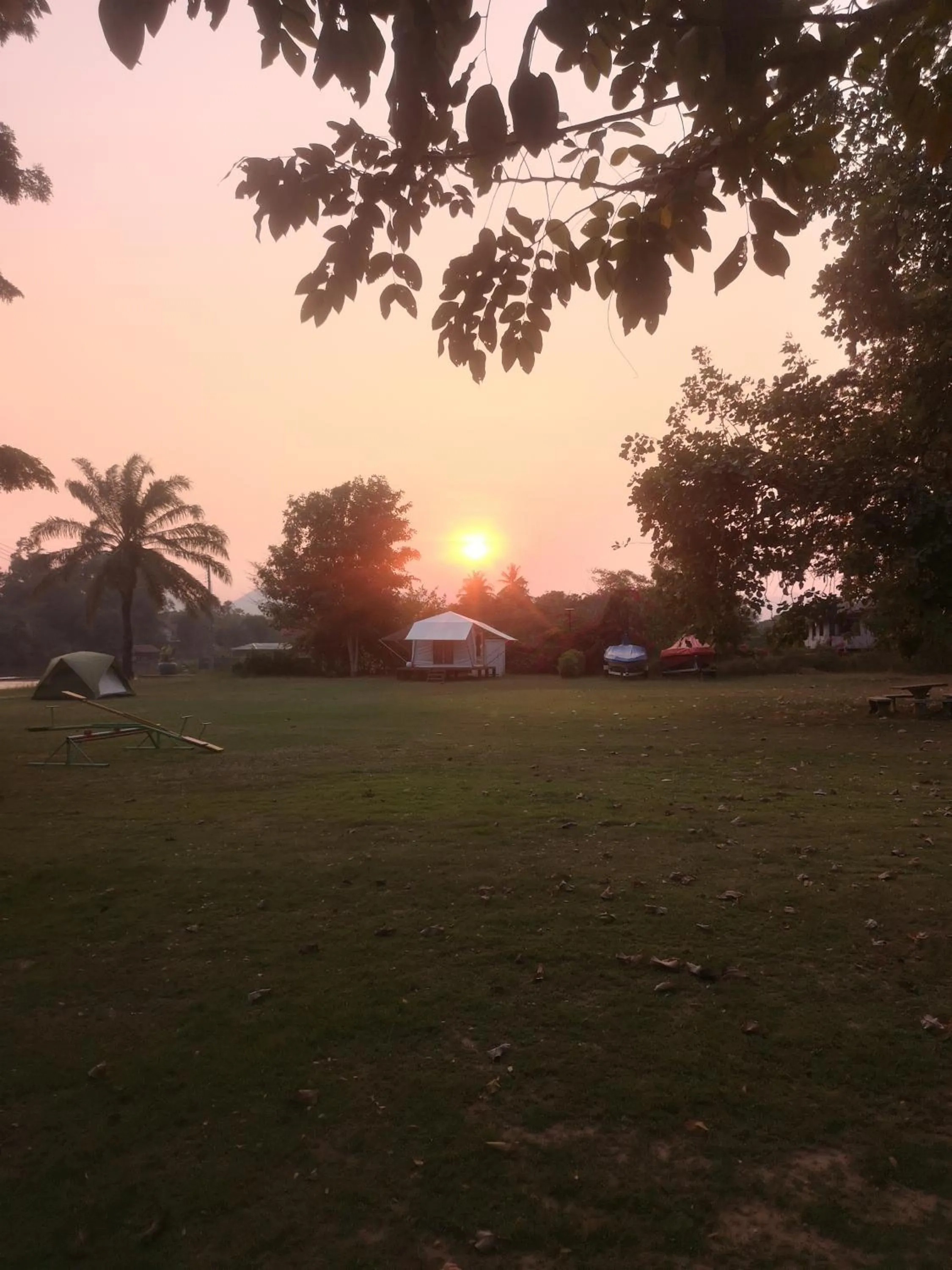 Garden view in Buasawan Resort & Restaurant