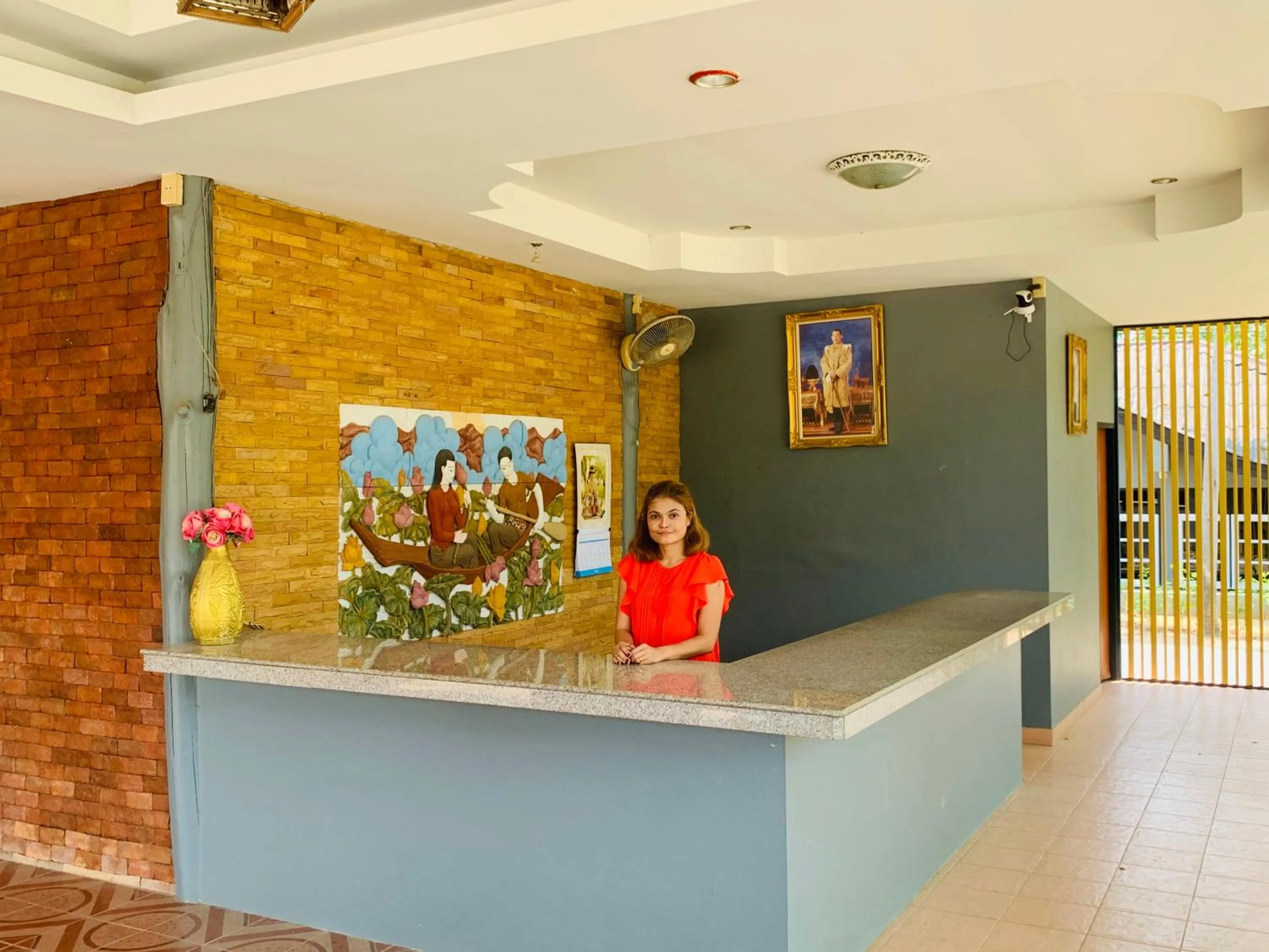 Lobby or reception in Buasawan Resort & Restaurant