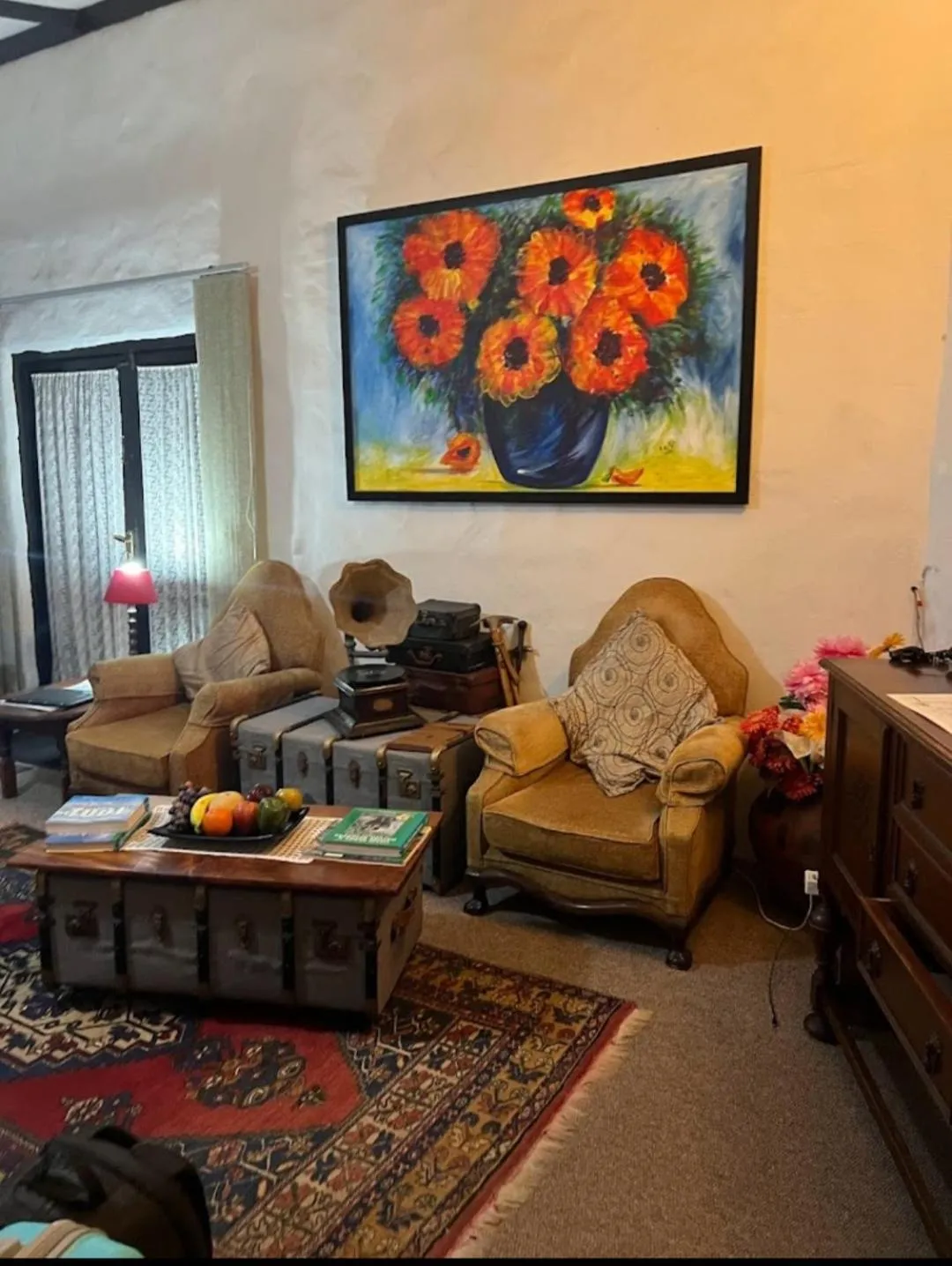 Living room in Villa Ocean Crest B&B