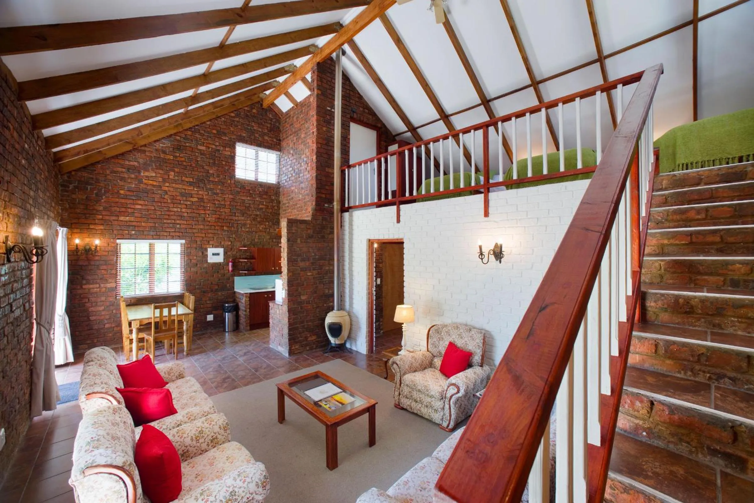 Living room in Swallows Nest Country Cottages