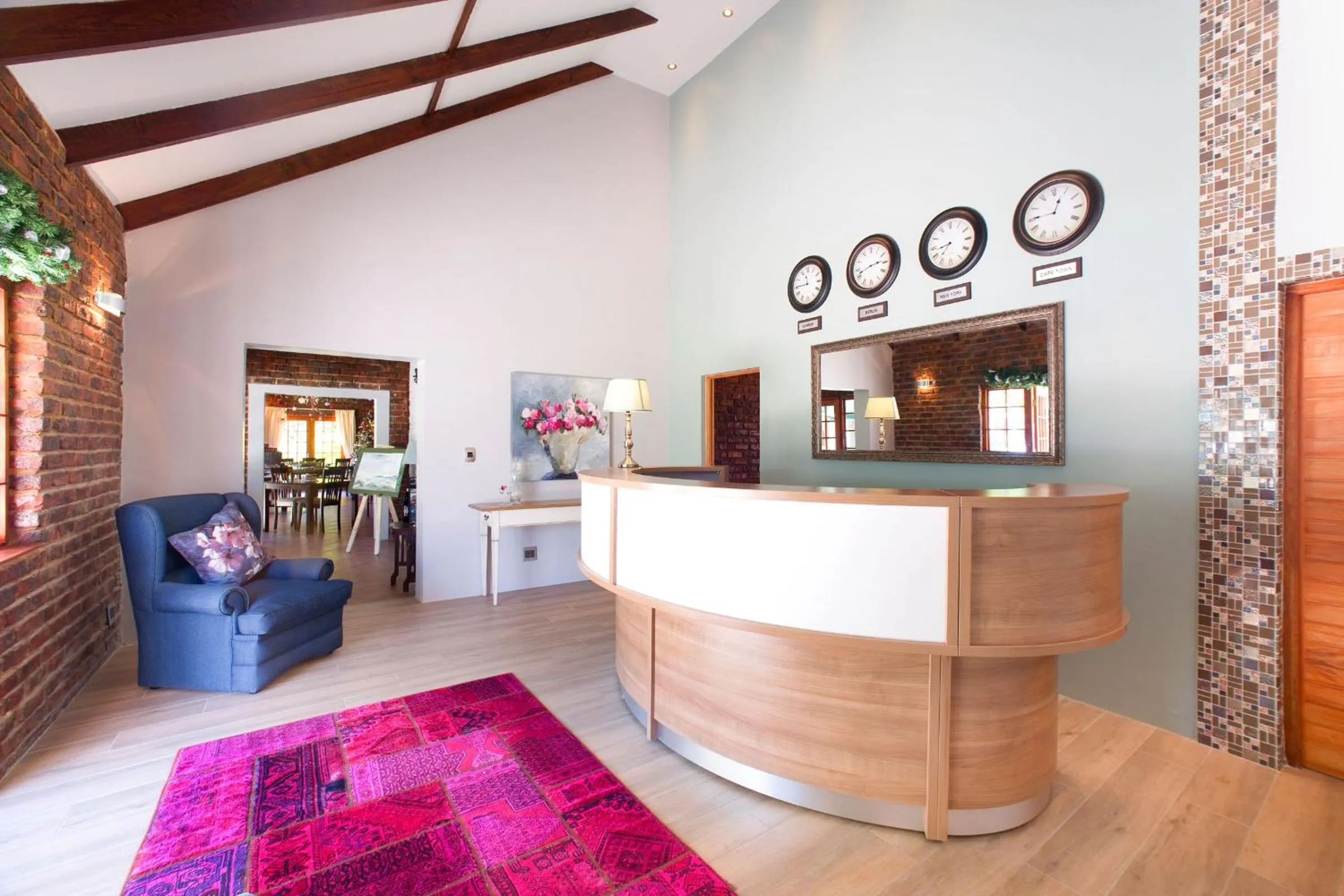 Lobby or reception in Swallows Nest Country Cottages