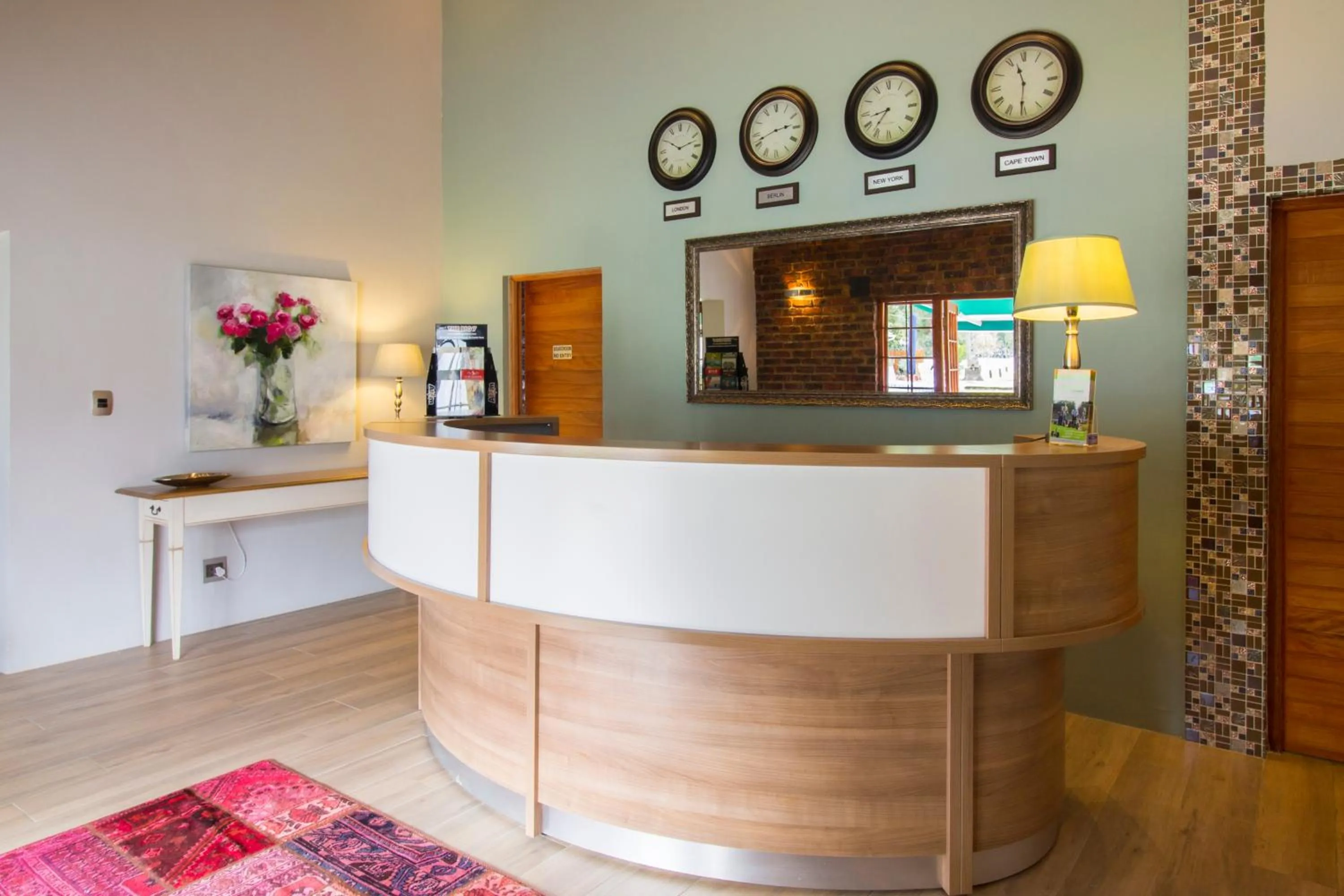 Lobby or reception in Swallows Nest Country Cottages