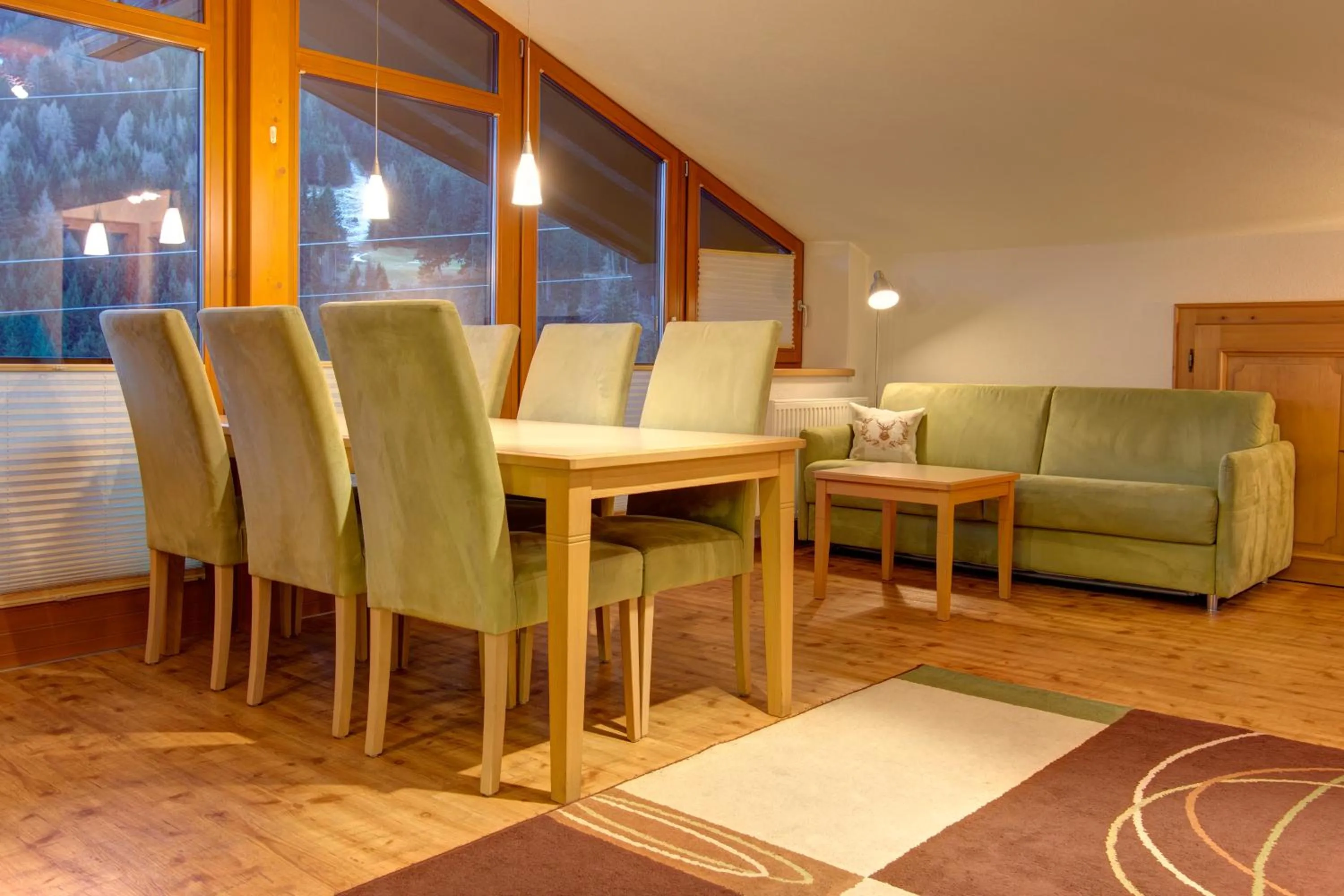 Dining area in Hotel Garni Feuerstein