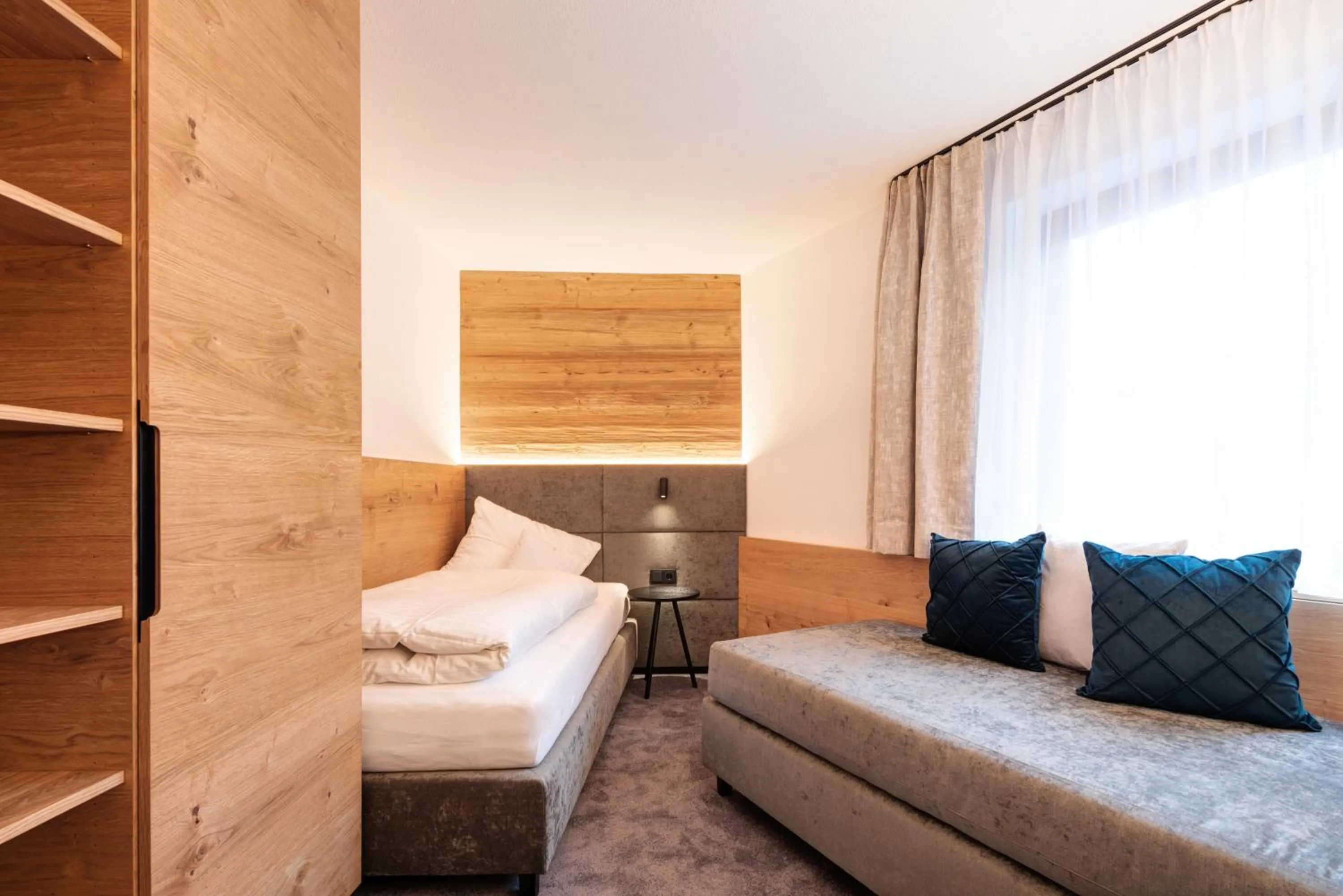 Bed in Hotel Garni Feuerstein