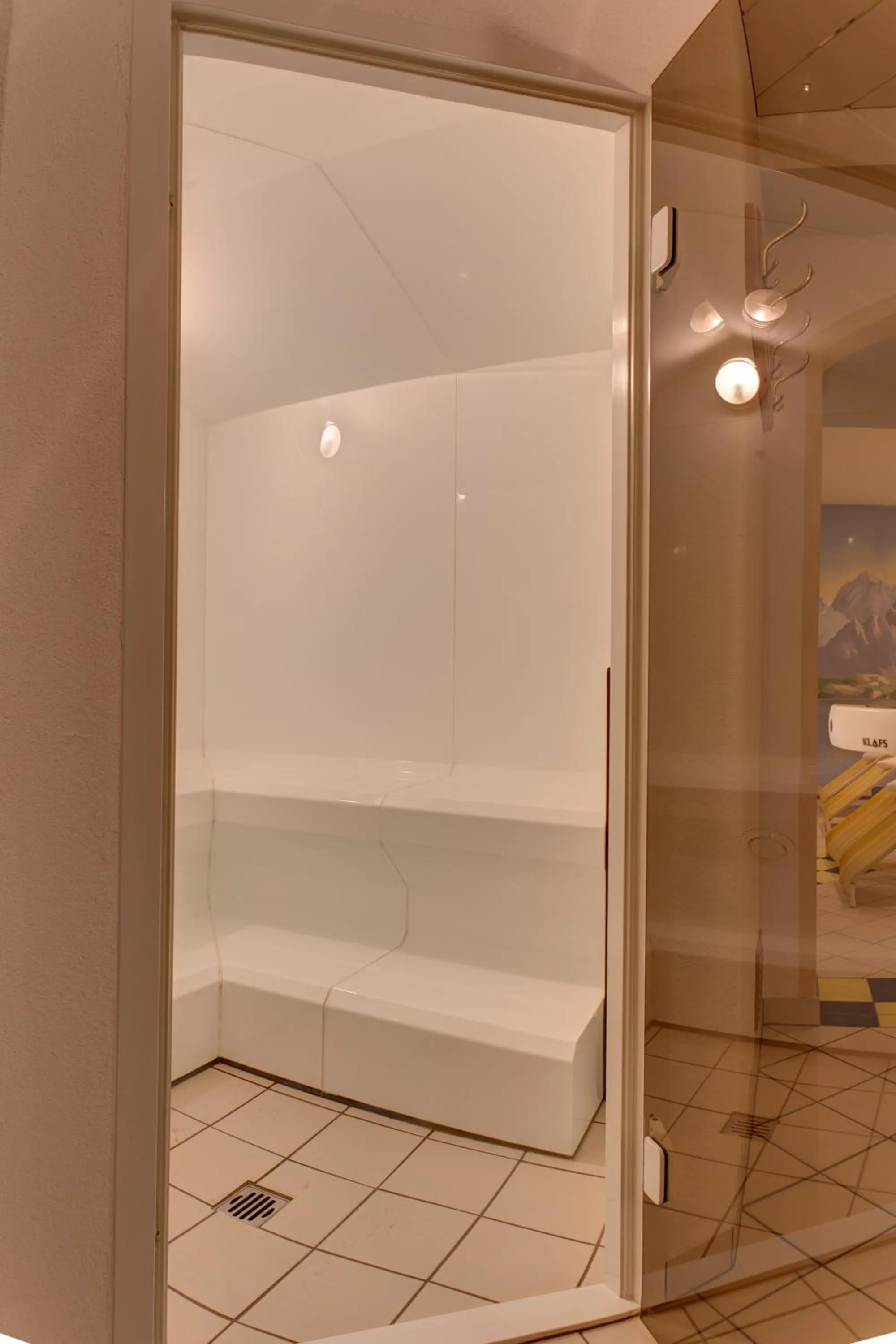 Steam room in Hotel Garni Feuerstein