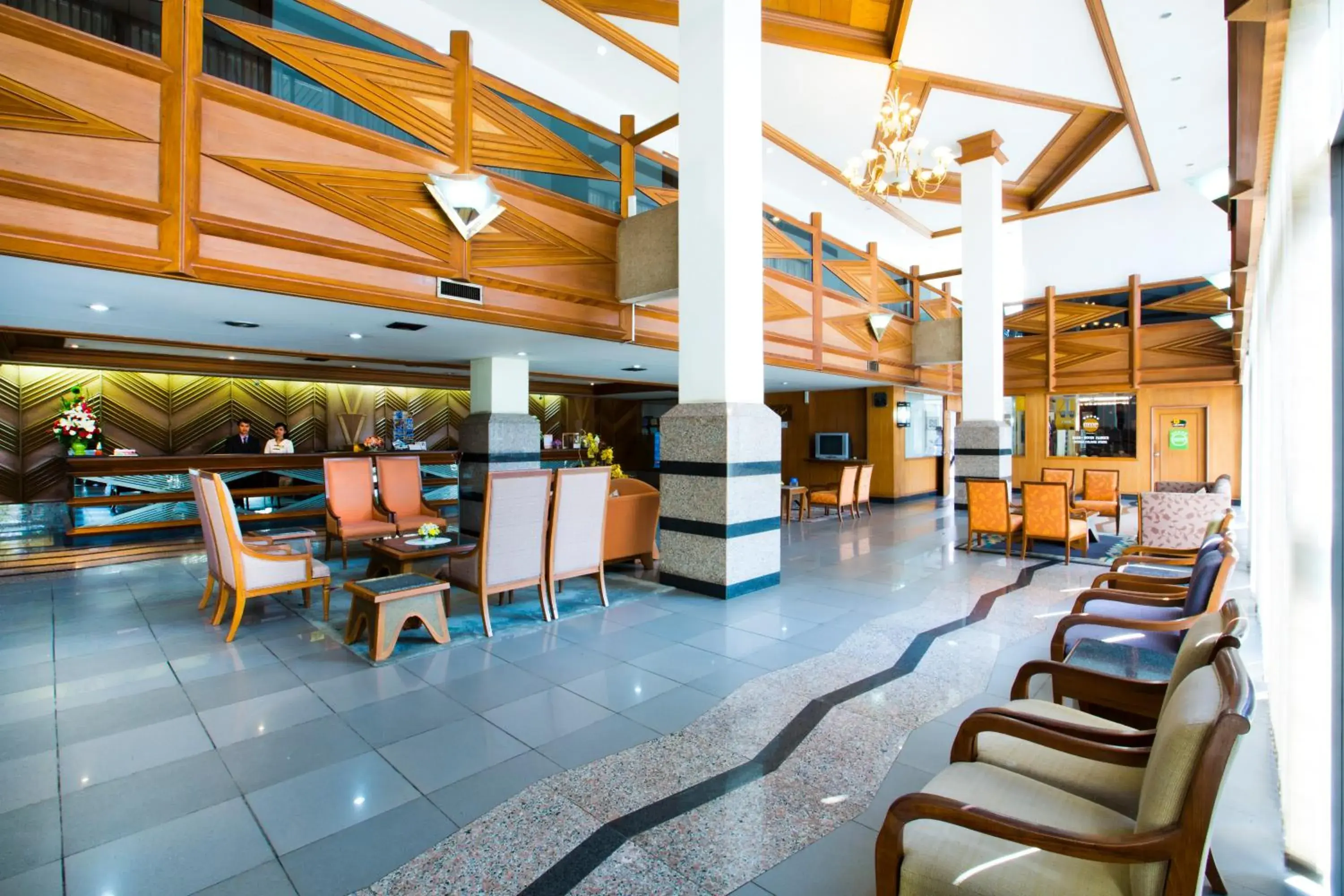 Lobby or reception in Charoen Hotel Lobby or reception in Charoen Hotel