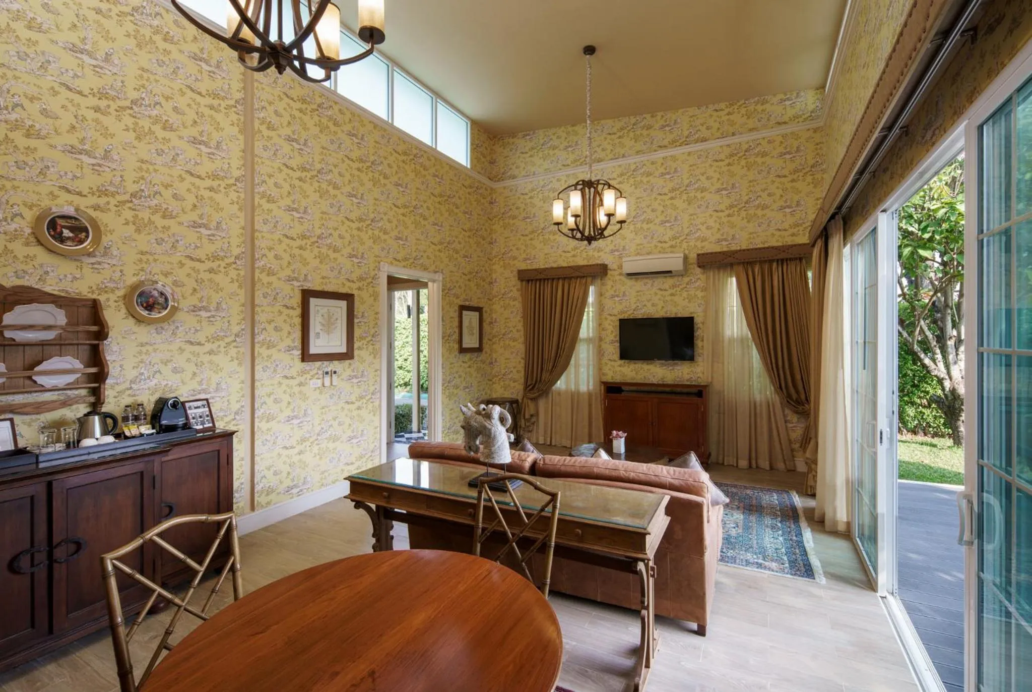 Living room in Rancho Charnvee Resort & Country Club Khaoyai