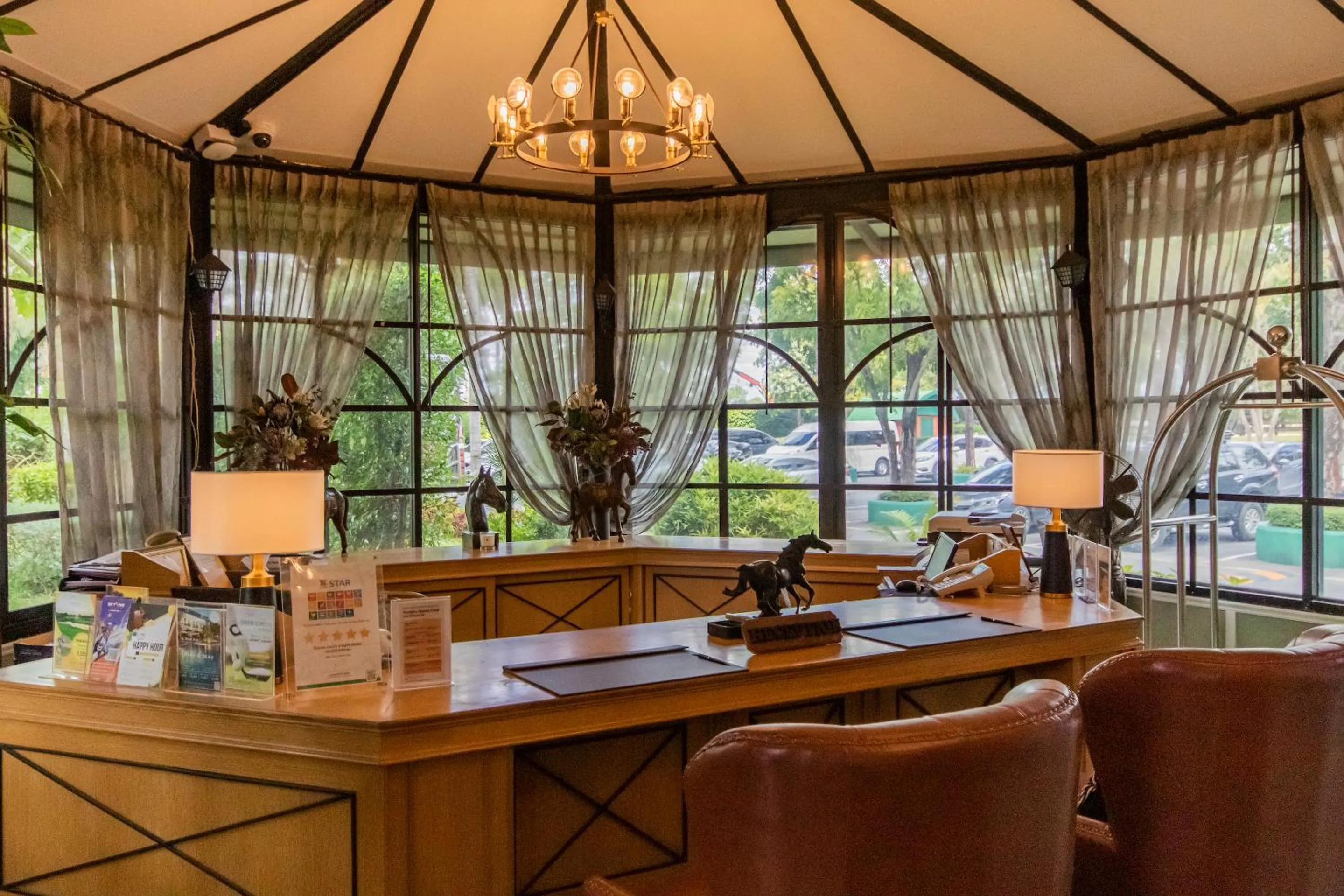 Lobby or reception in Rancho Charnvee Resort & Country Club Khaoyai