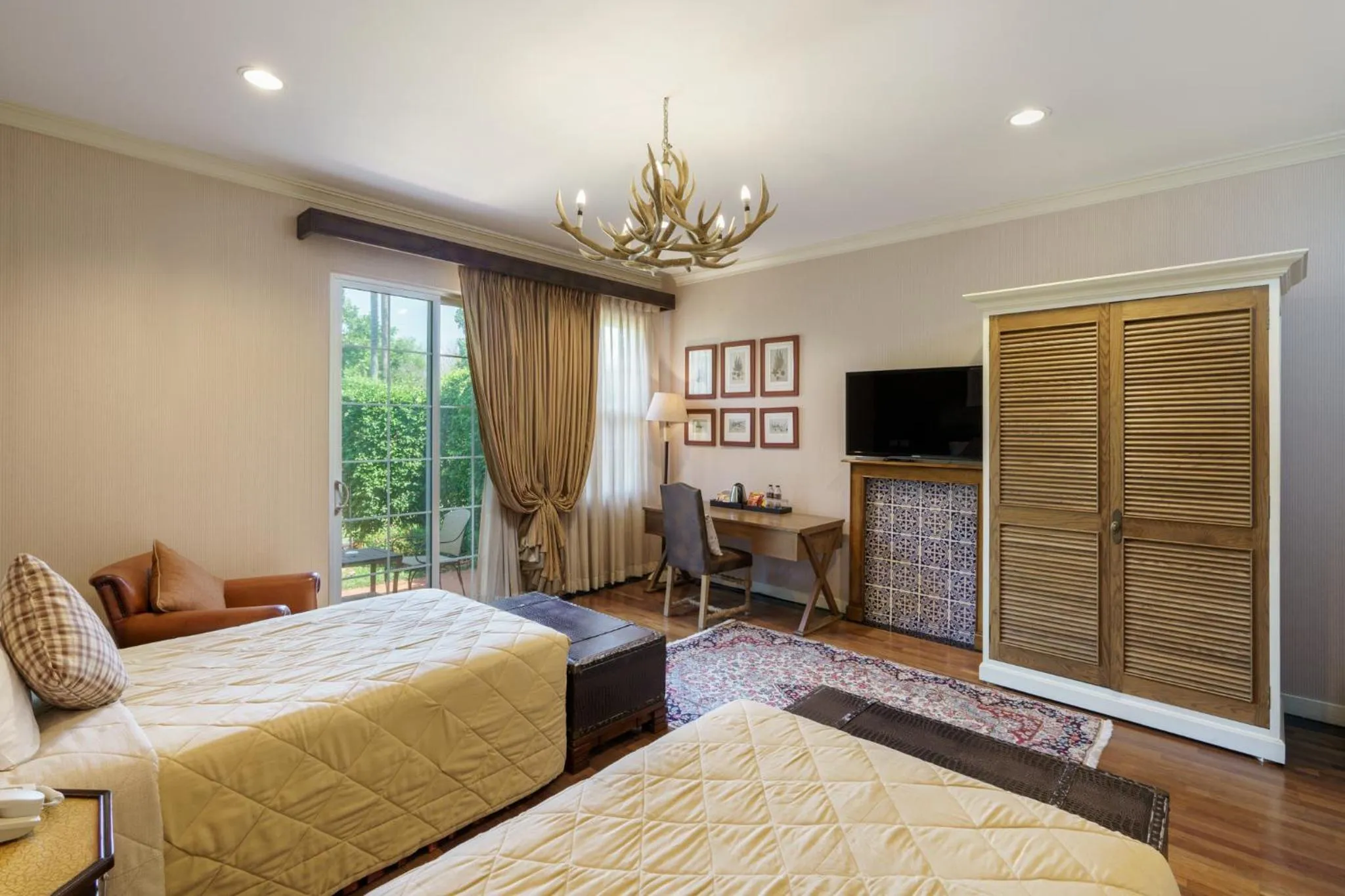 Bedroom, Bed in Rancho Charnvee Resort & Country Club Khaoyai