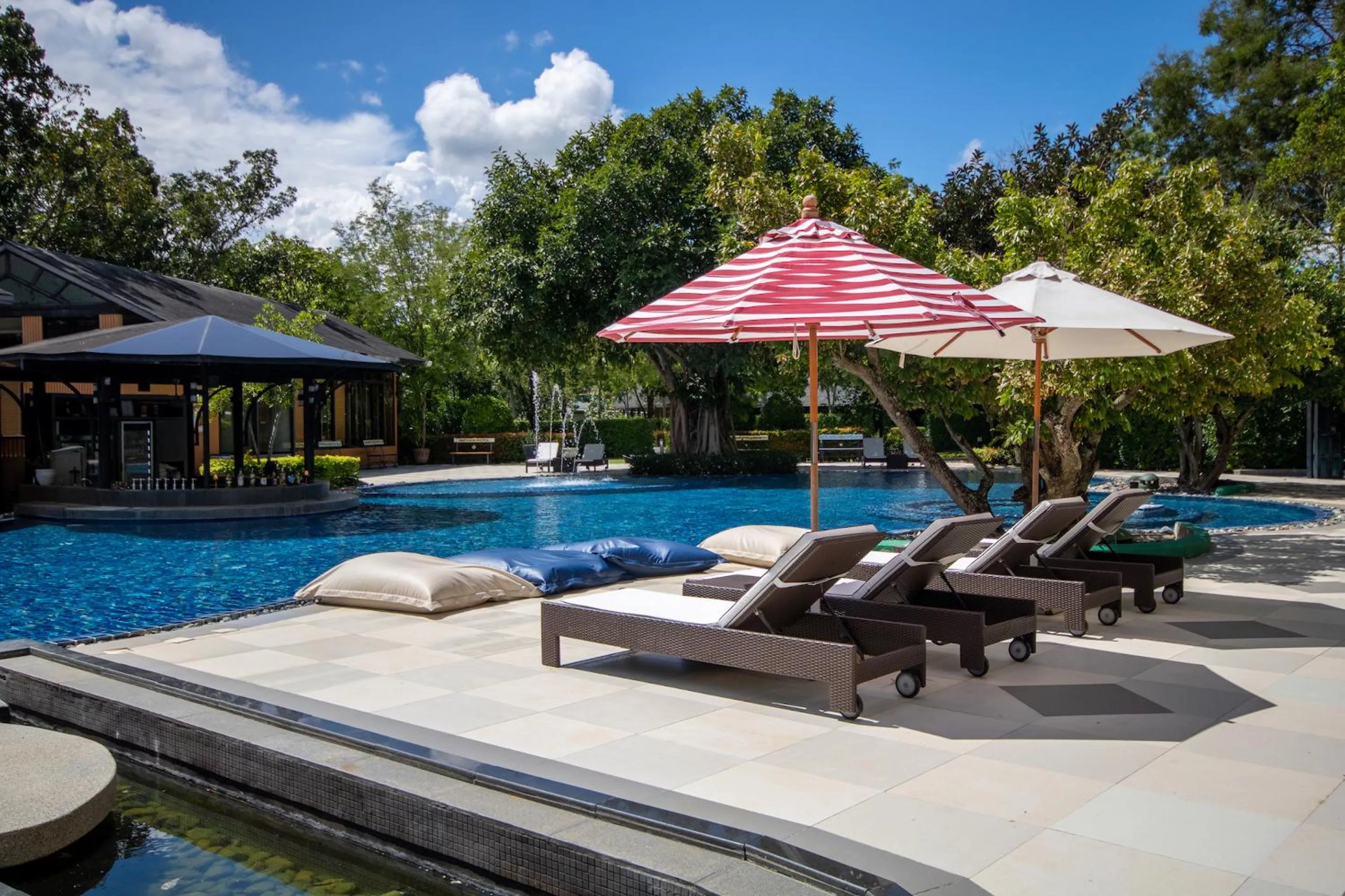 Swimming pool in Rancho Charnvee Resort & Country Club Khaoyai