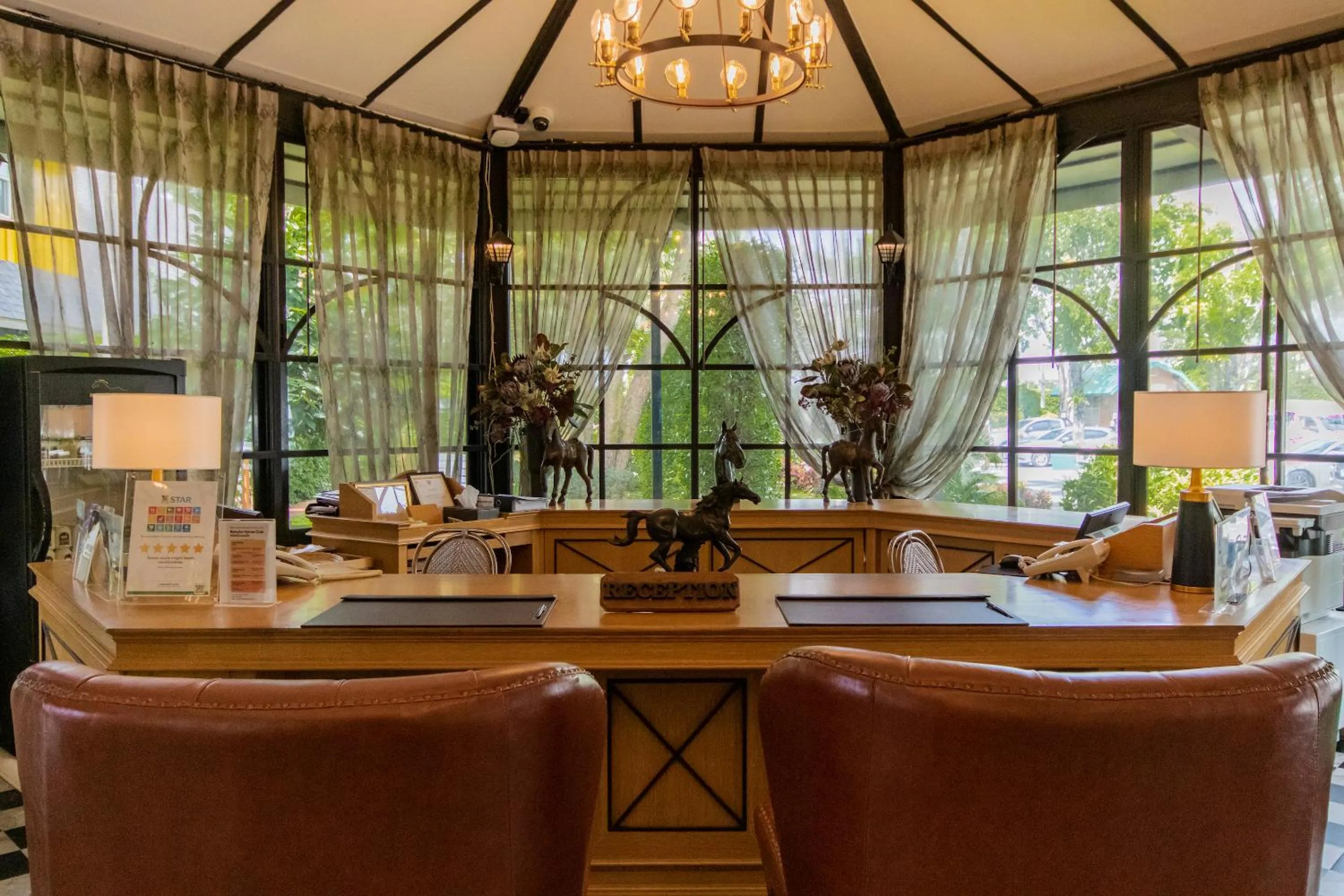 Lobby or reception in Rancho Charnvee Resort & Country Club Khaoyai