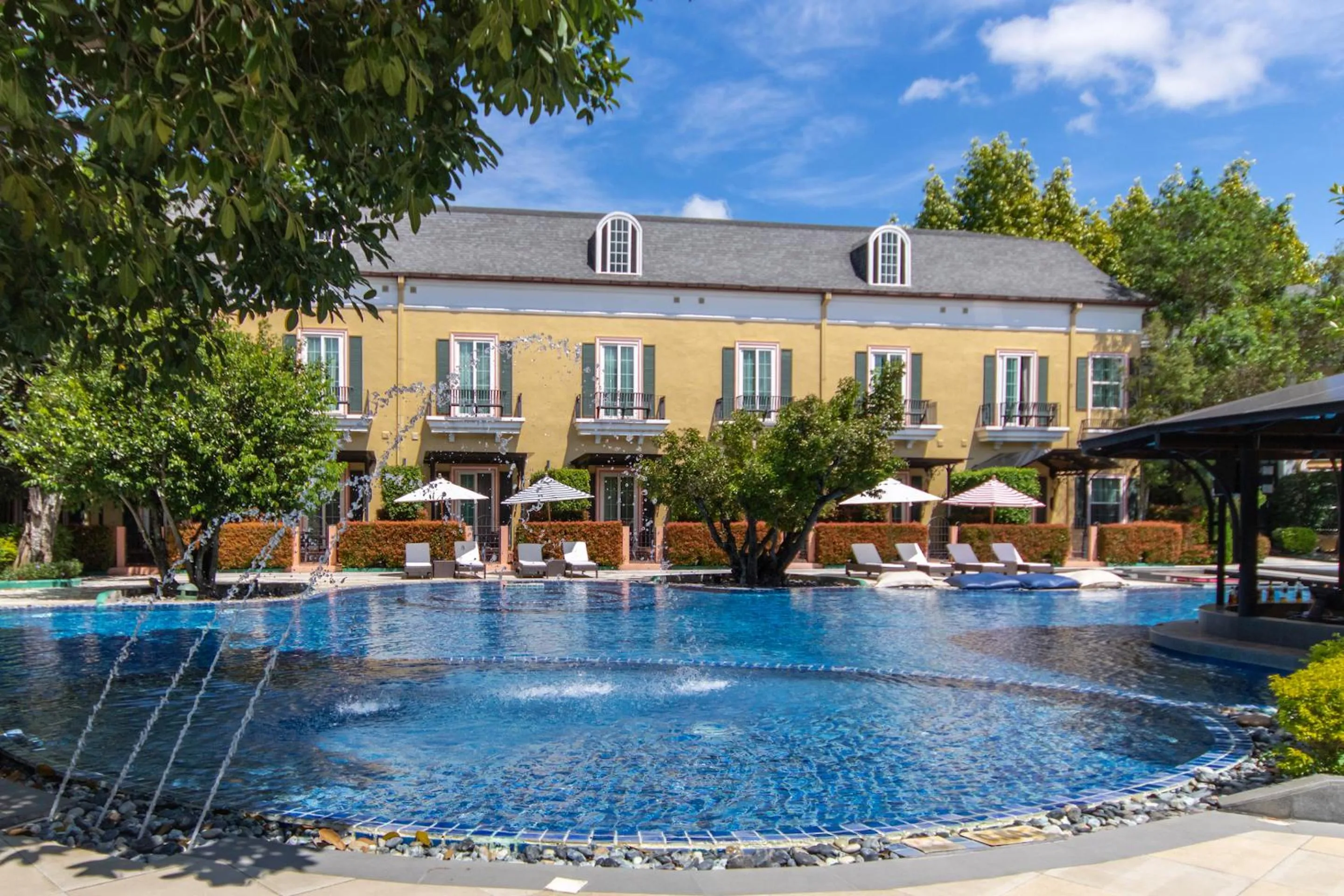 Swimming pool in Rancho Charnvee Resort & Country Club Khaoyai