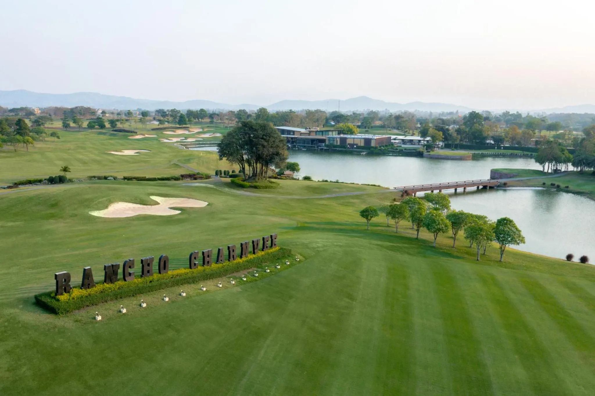 Golfcourse in Rancho Charnvee Resort & Country Club Khaoyai