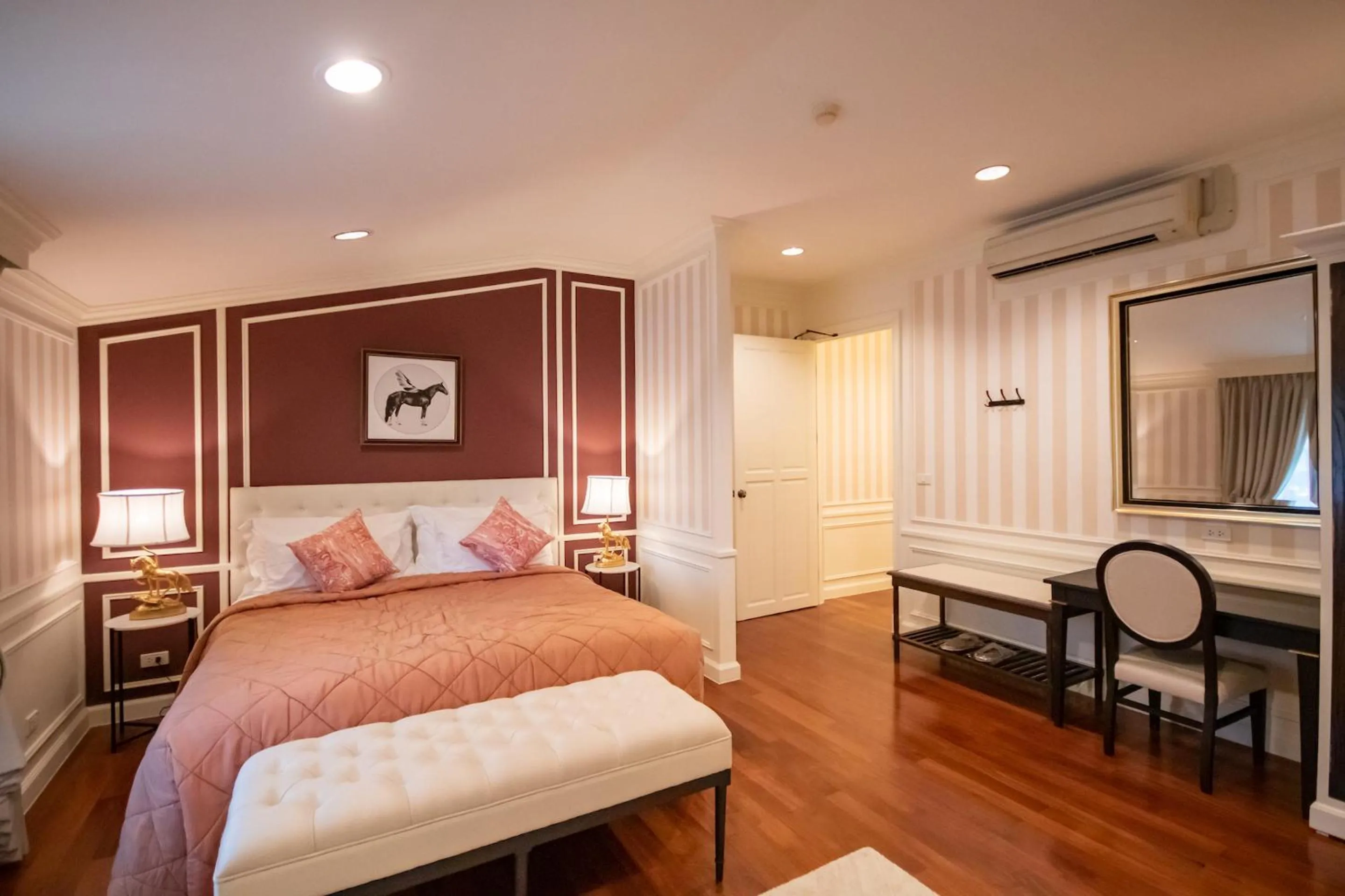 Bedroom, Bed in Rancho Charnvee Resort & Country Club Khaoyai