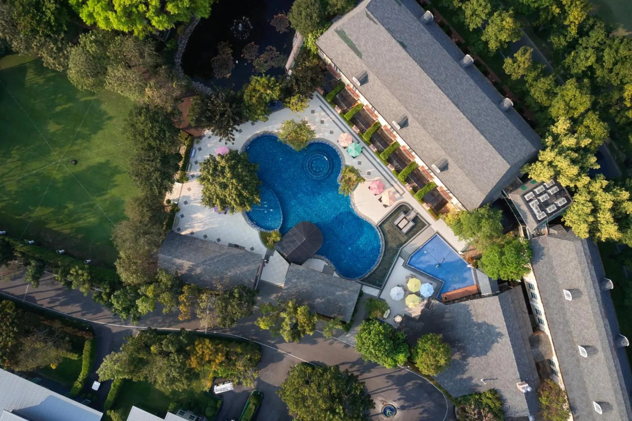 Property building in Rancho Charnvee Resort & Country Club Khaoyai