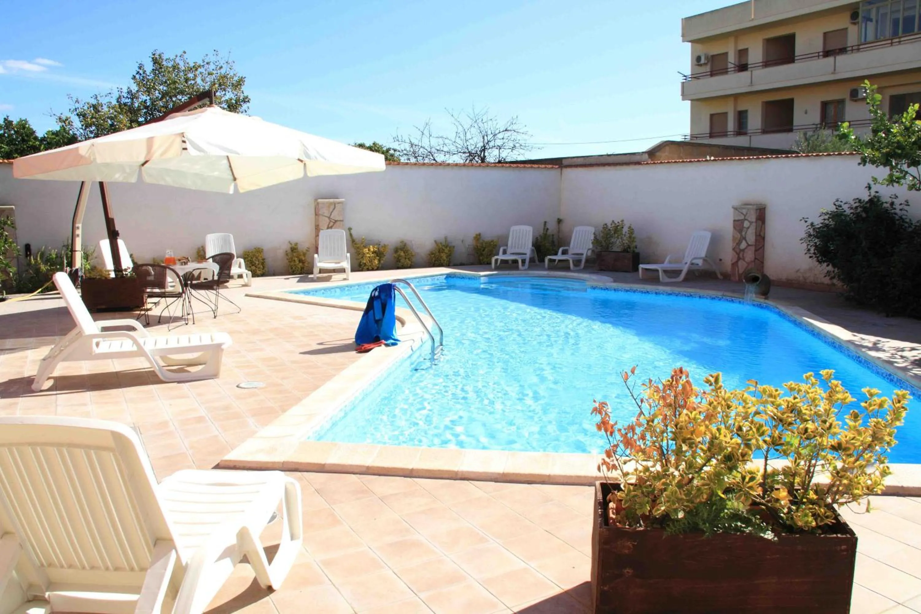 Pool view in Il Quadrifoglio