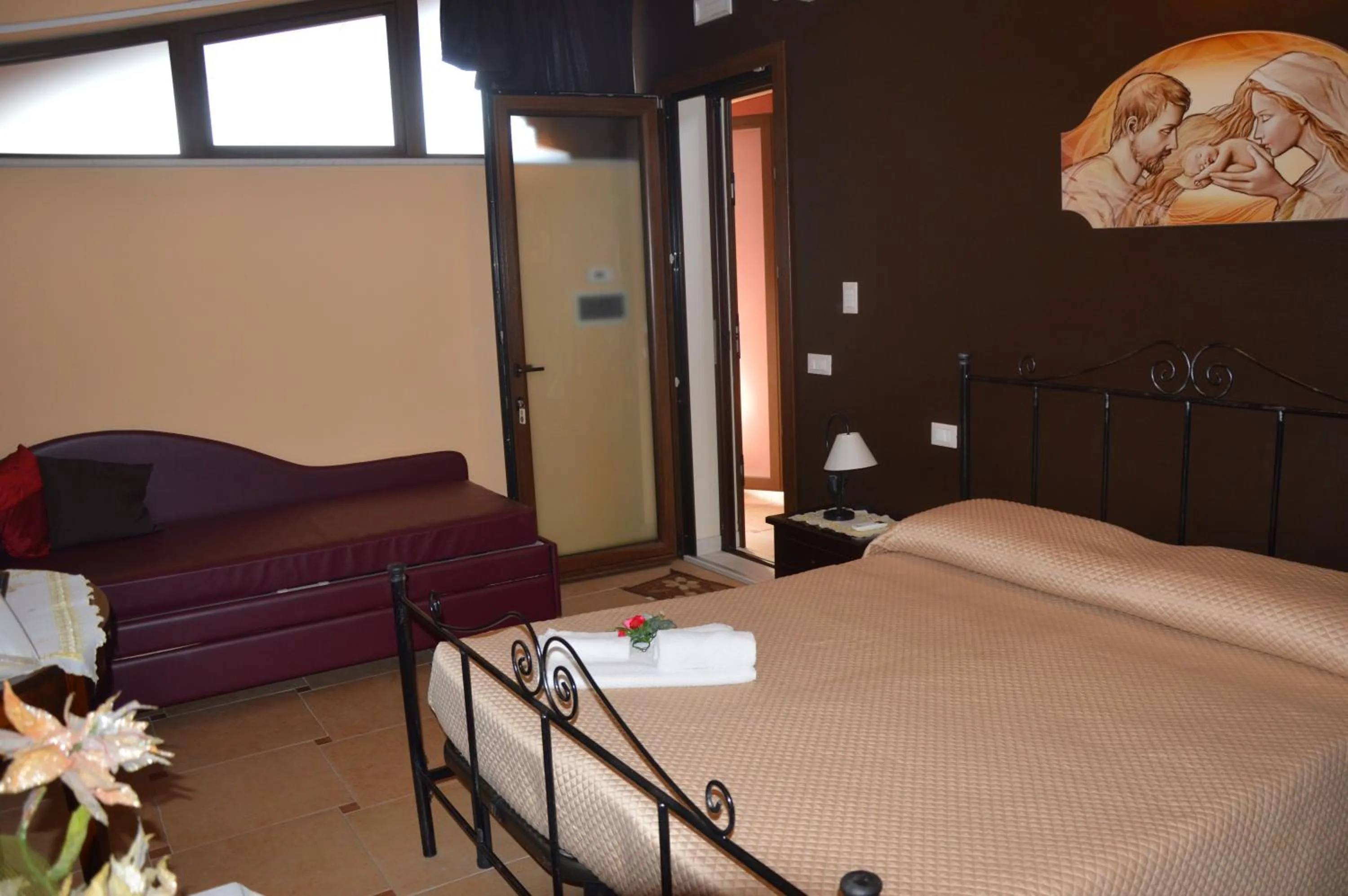 Photo of the whole room, Bed in Il Quadrifoglio