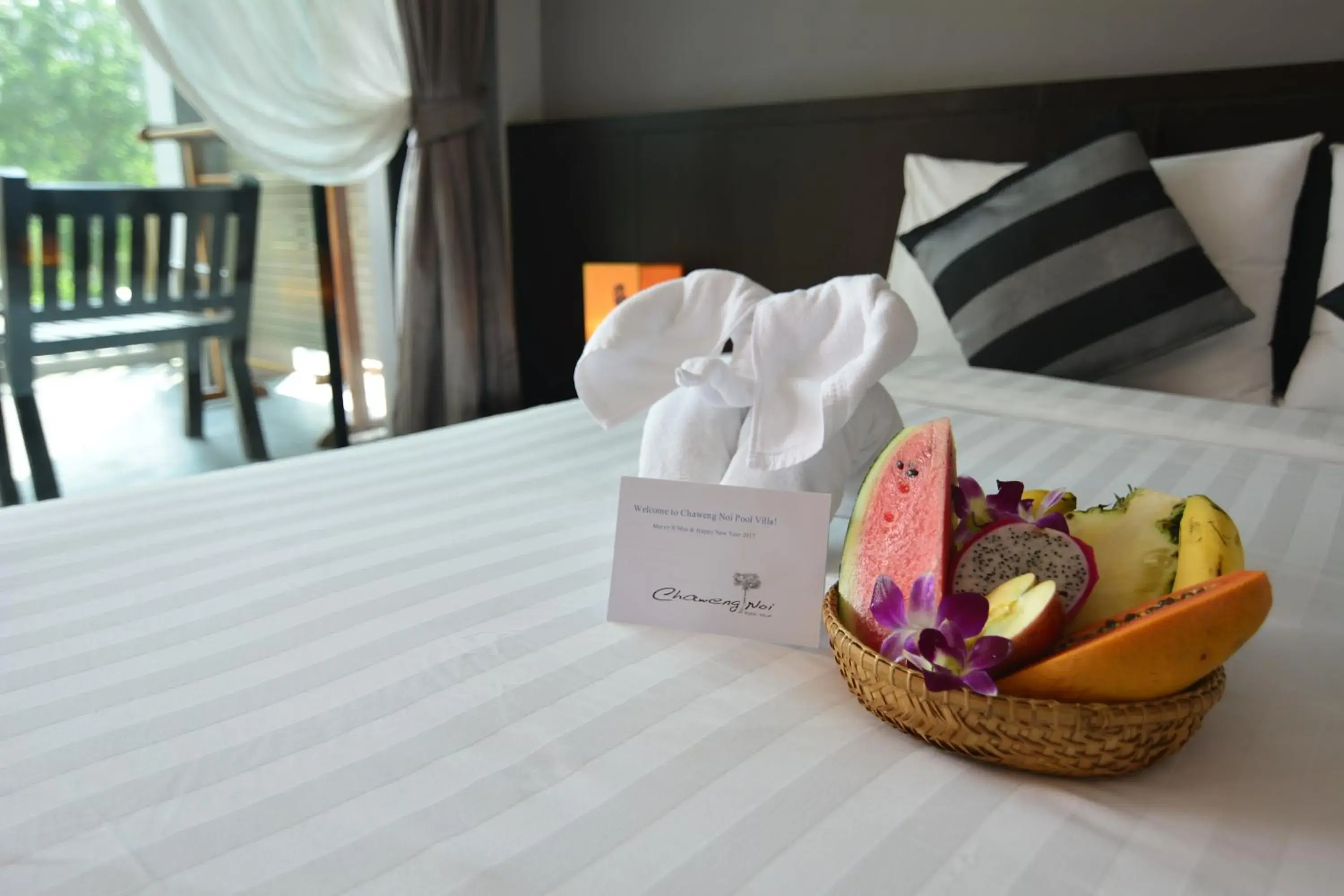 Bedroom, Bed in Chaweng Noi Pool Villa Bedroom, Bed in Chaweng Noi Pool Villa