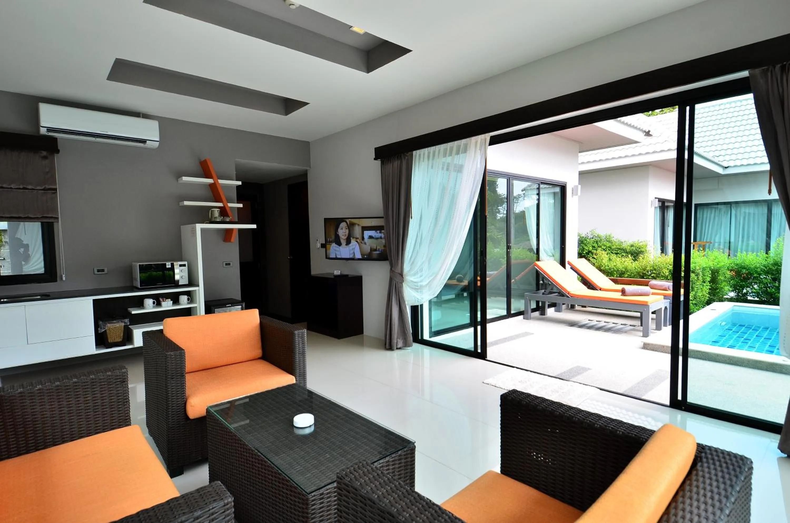 Living room in Chaweng Noi Pool Villa