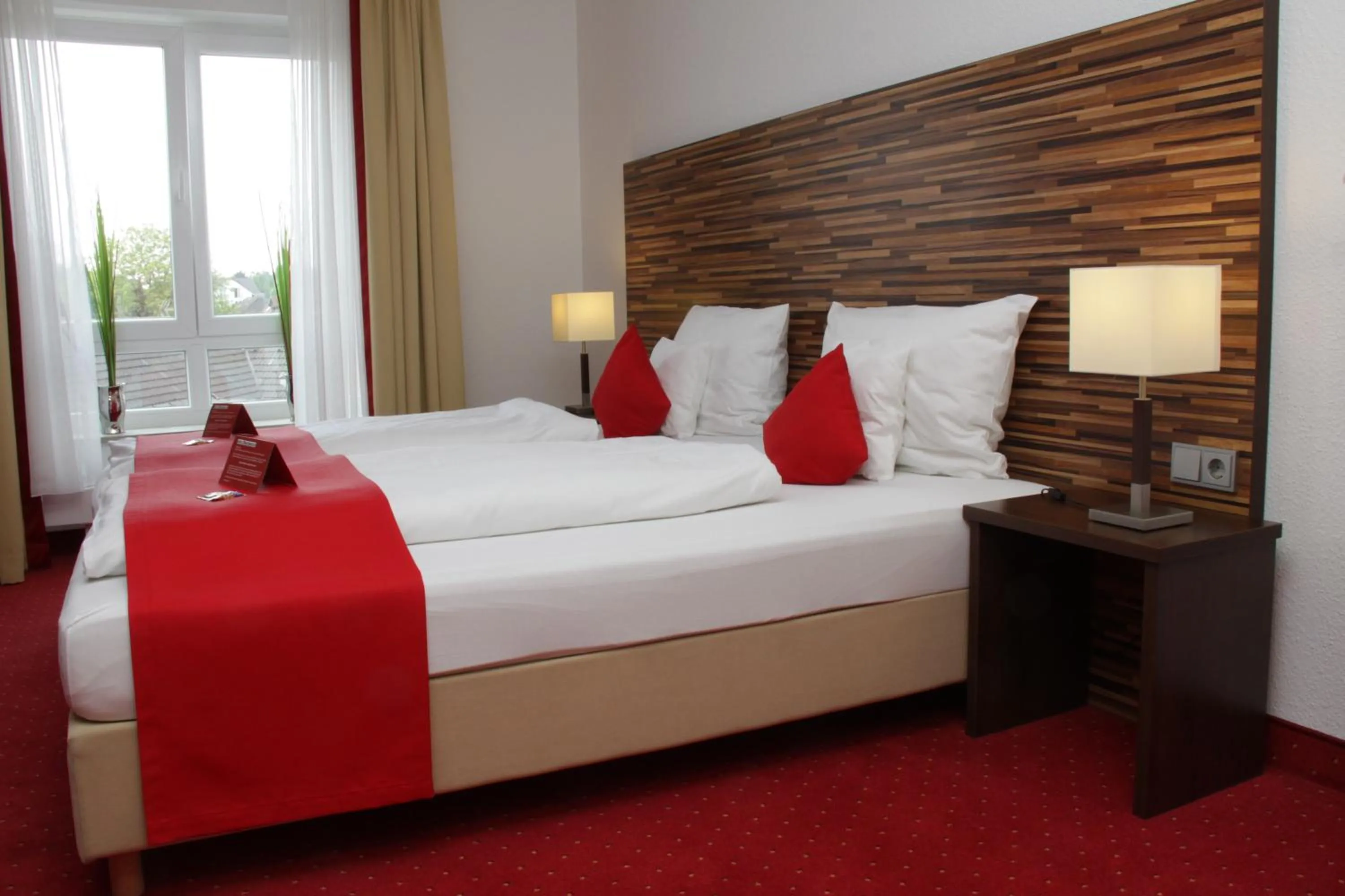 Photo of the whole room, Bed in HIB Hotel in Baesweiler