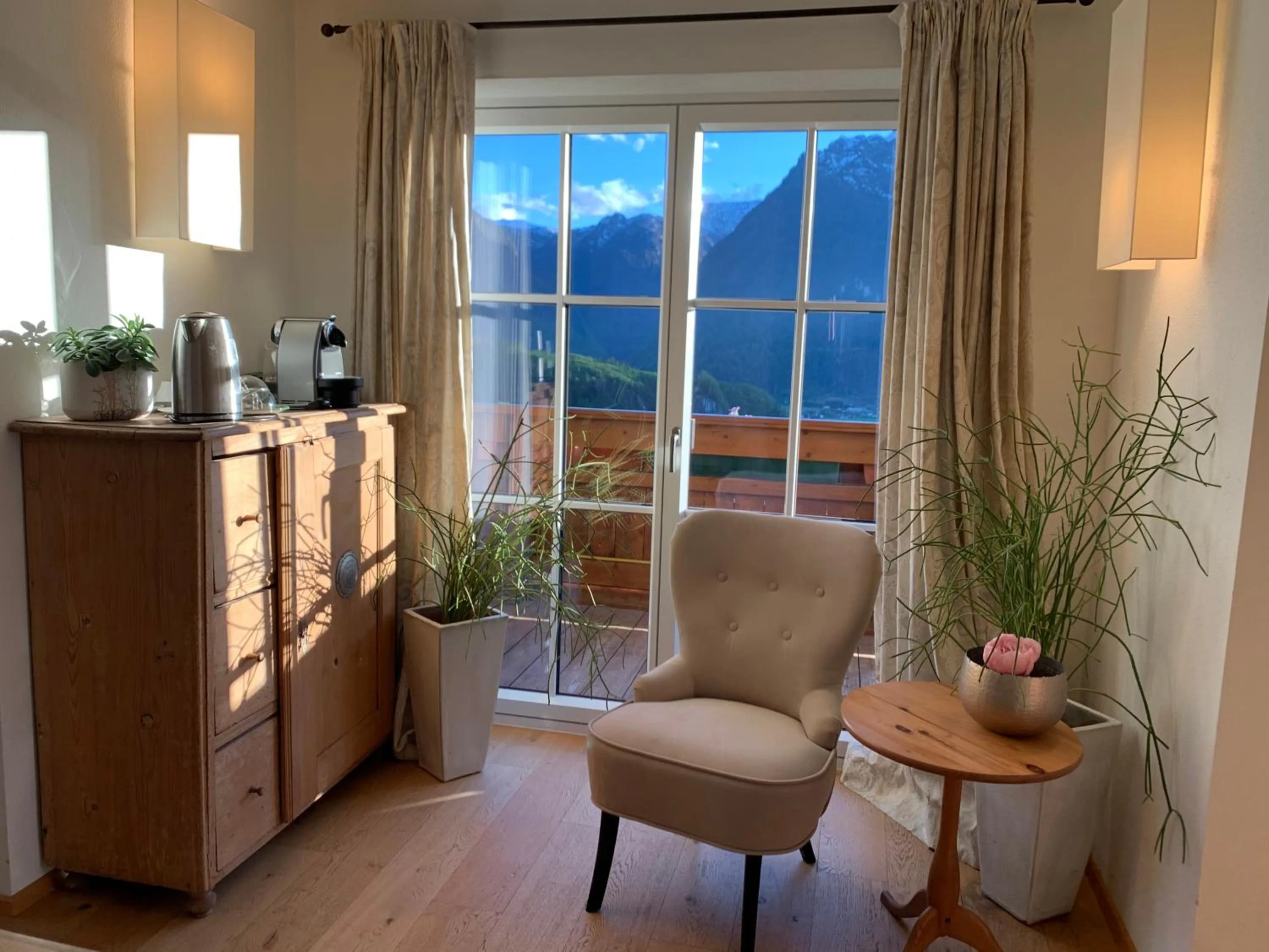 Seating area in Stallerhof