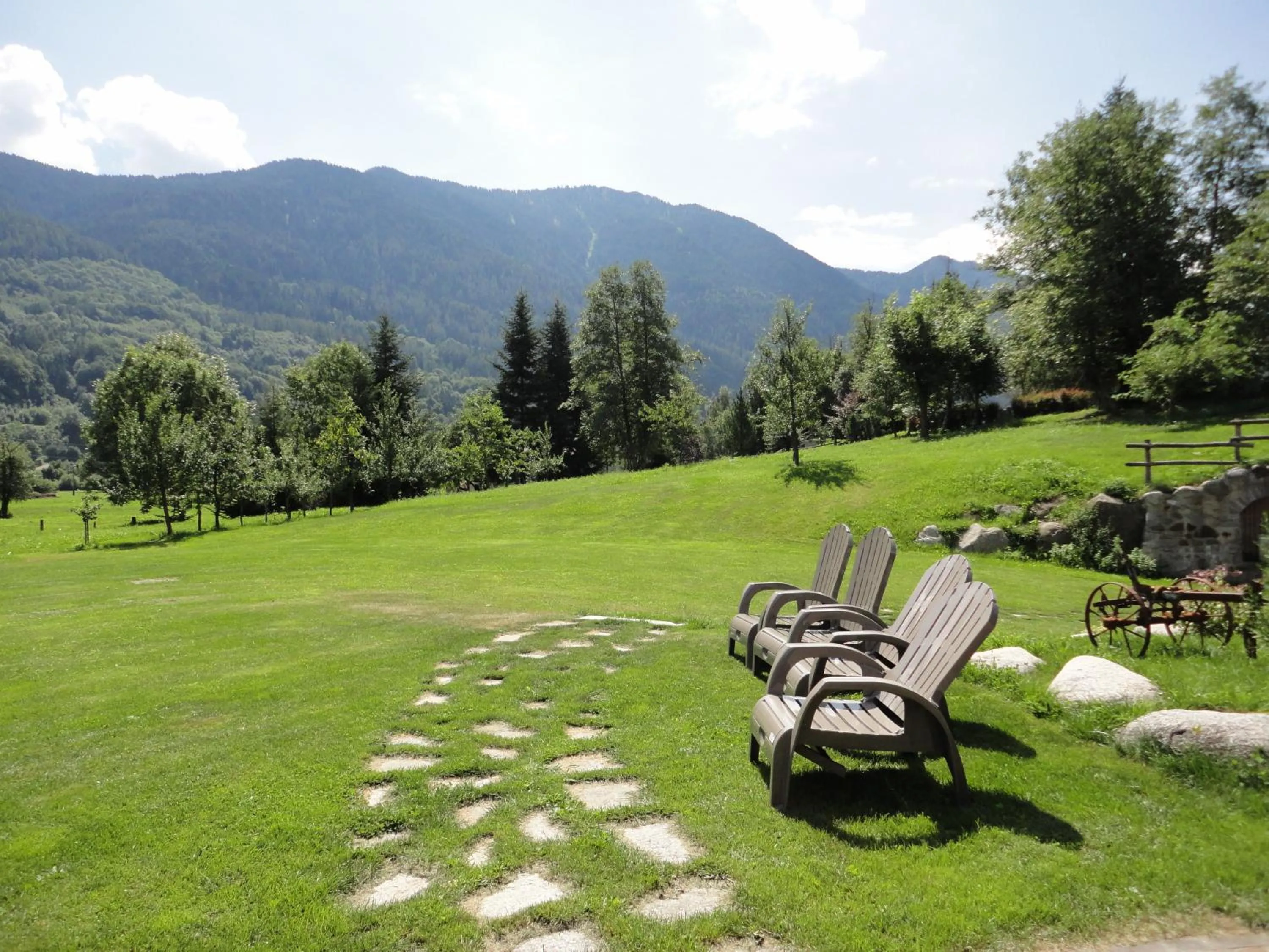 Natural landscape in Hotel Maso del Brenta