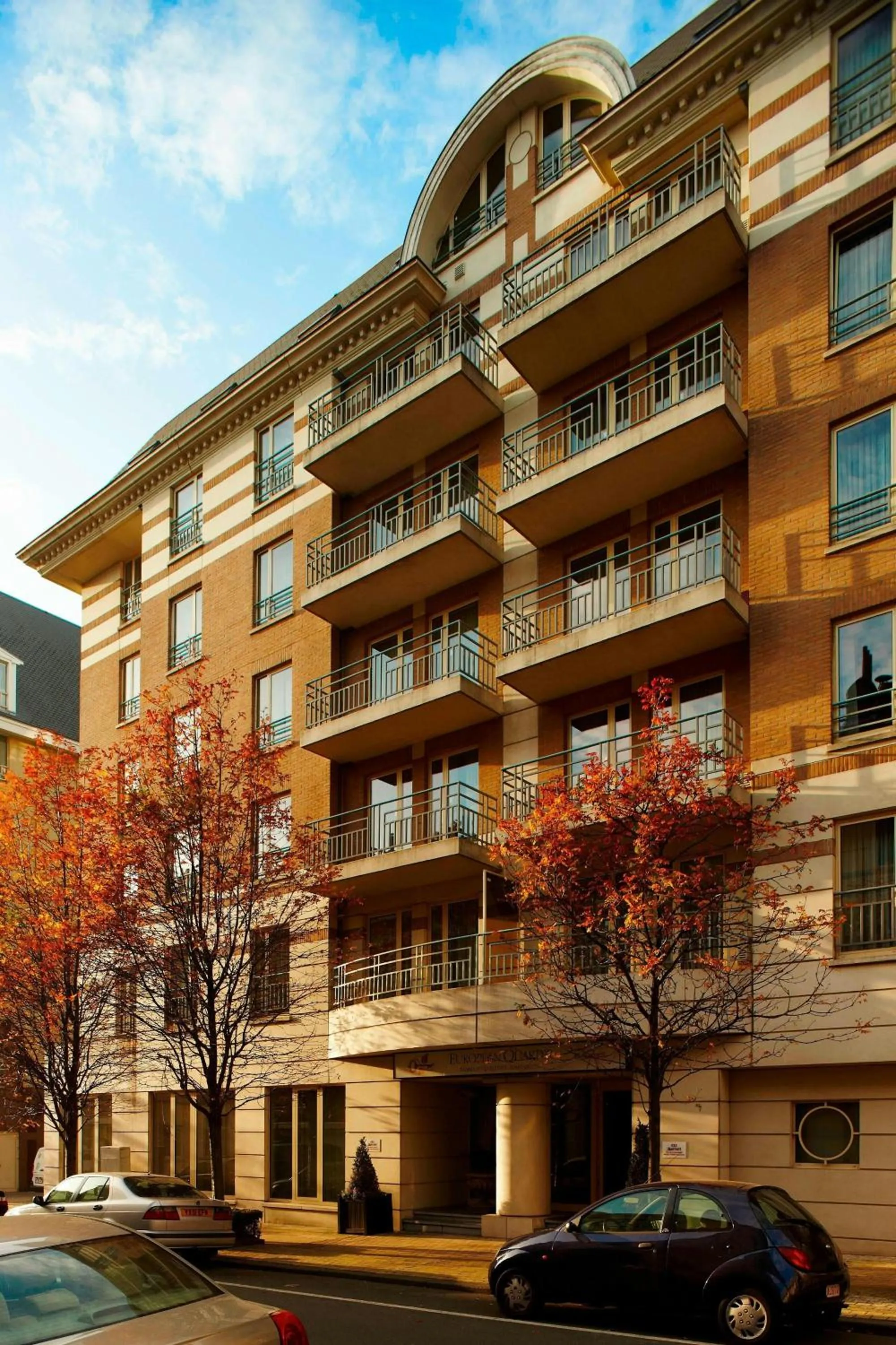 View (from property/room) in Marriott Executive Apartments Brussels