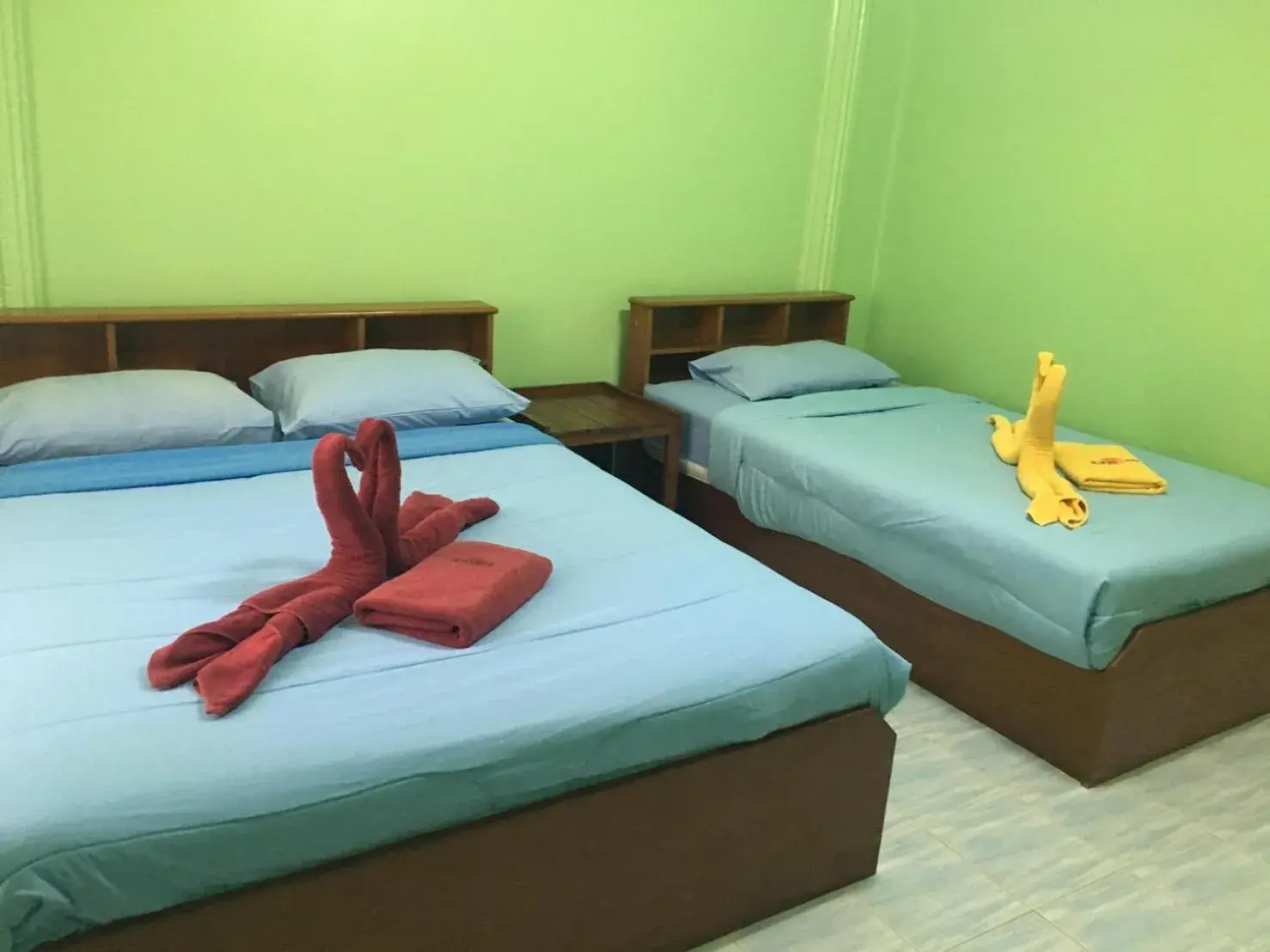 Bed in Rin Beach Resort Bed in Rin Beach Resort