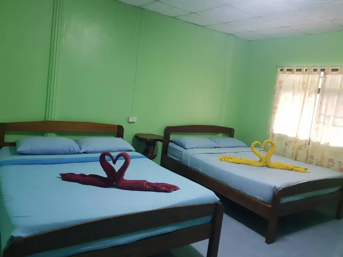 Bed in Rin Beach Resort Bed in Rin Beach Resort