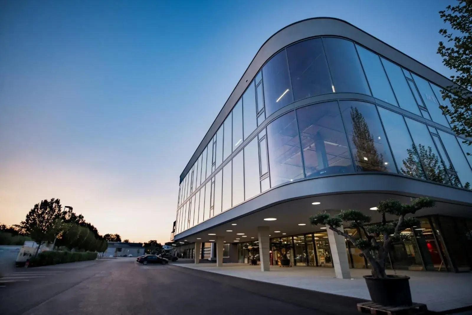 Facade/entrance in Hotel Meilenstein Facade/entrance in Hotel Meilenstein