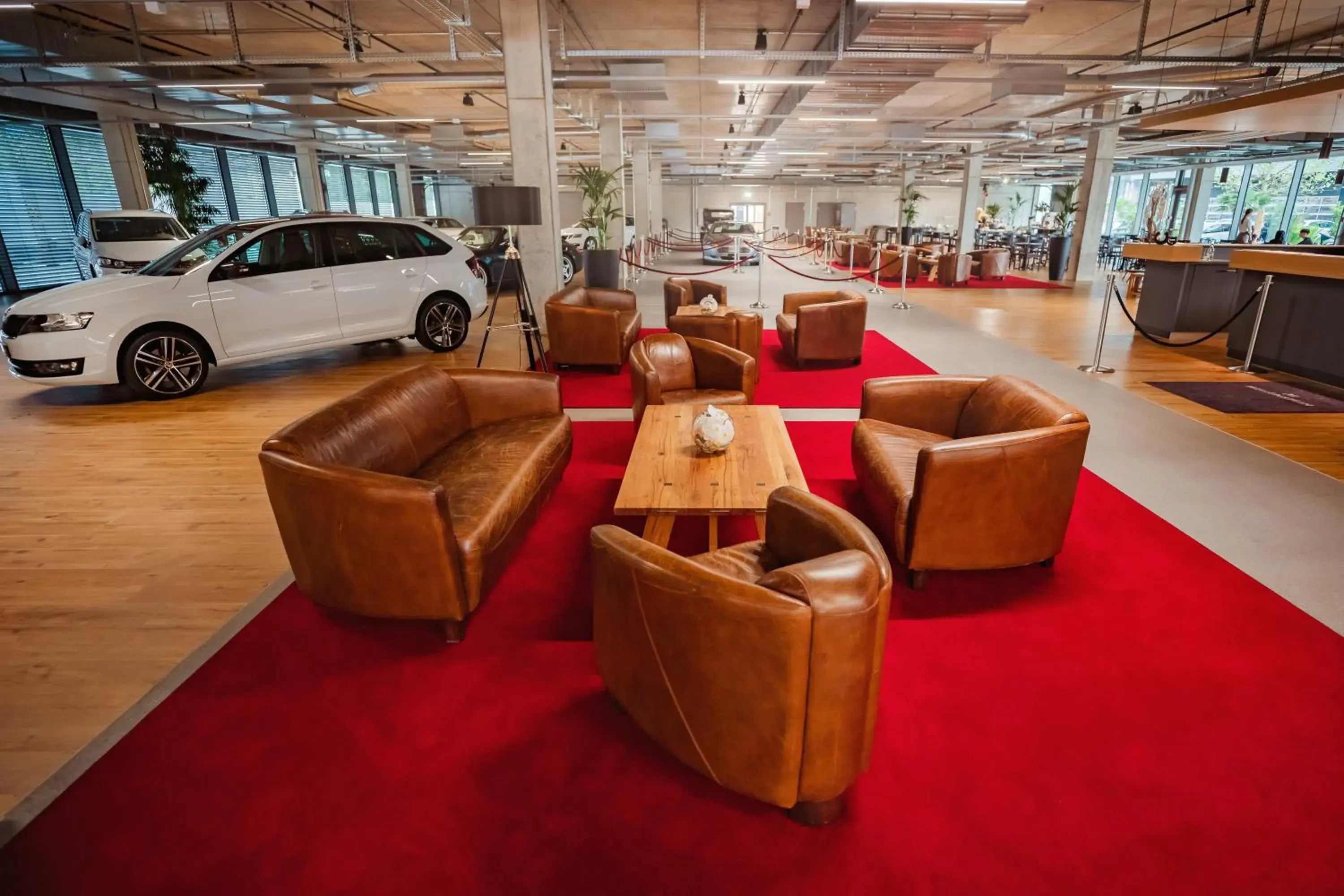 Lobby or reception in Hotel Meilenstein Lobby or reception in Hotel Meilenstein